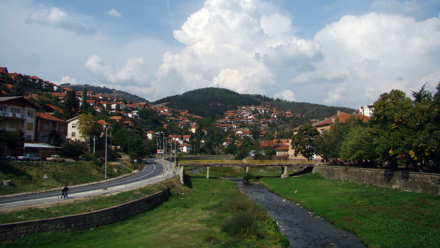 Kriva Palanka and Kriva Reka river