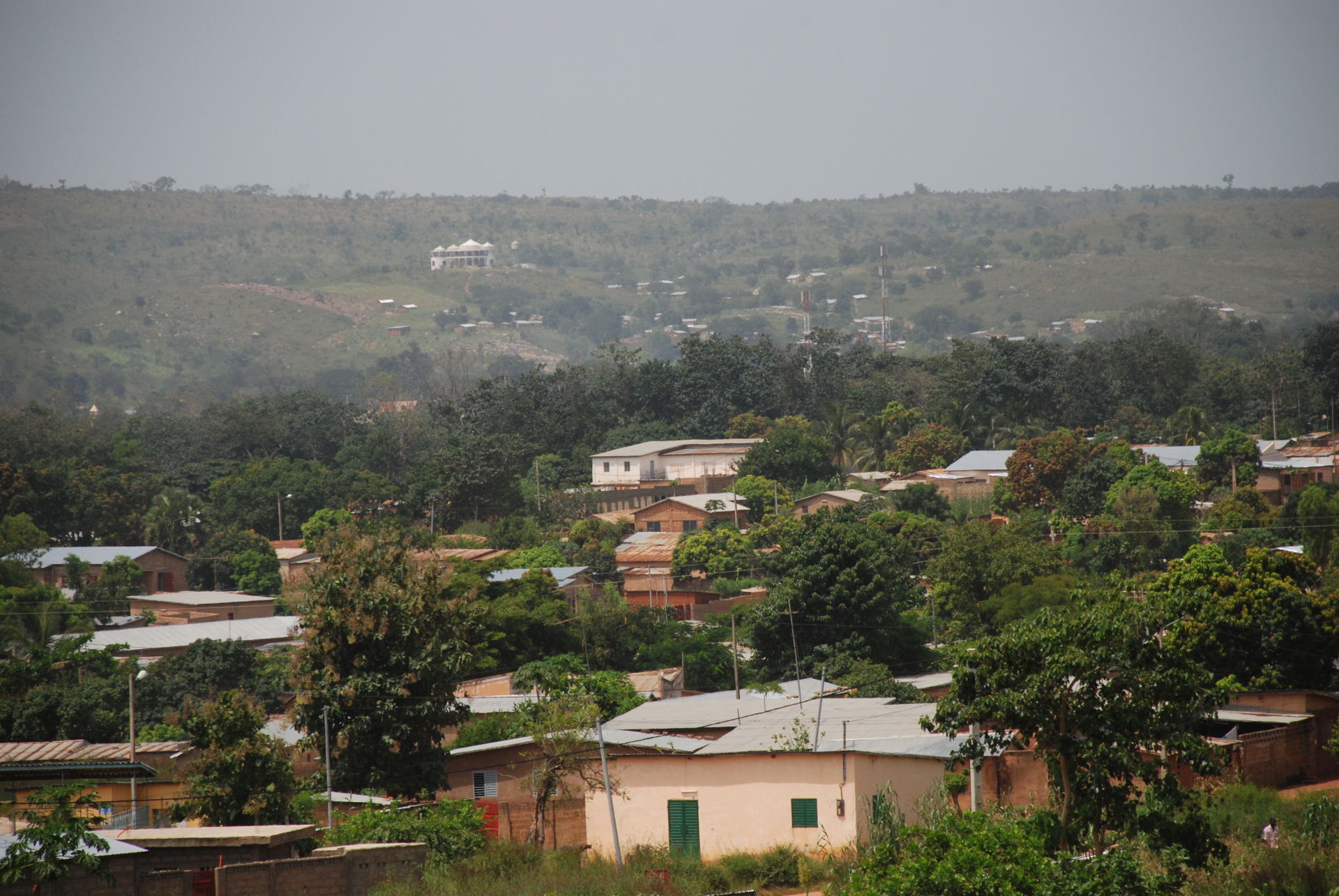 Natitingou - city in northern Benin, close to the Atakora mount…