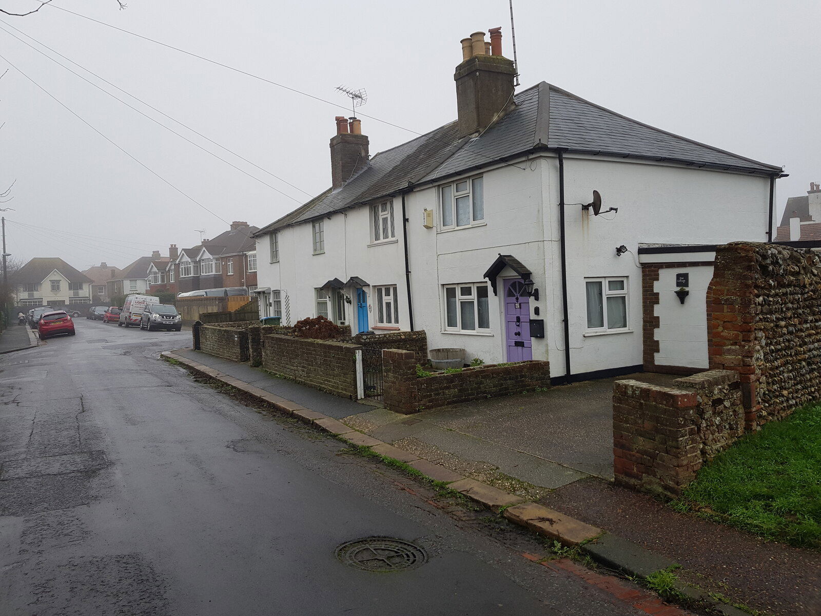 Houses on Victoria Road, Bognor Regis, West Sussex