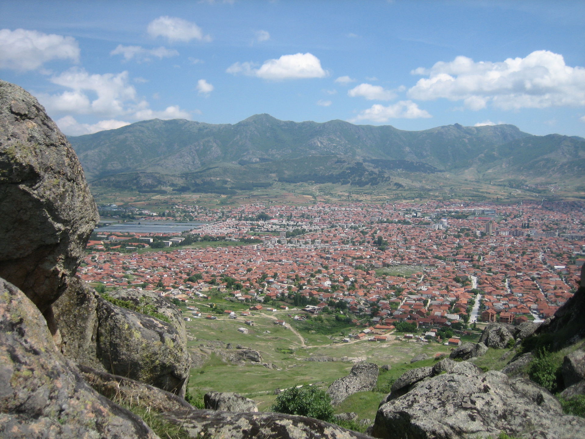 Prilep from Towers of Marko
