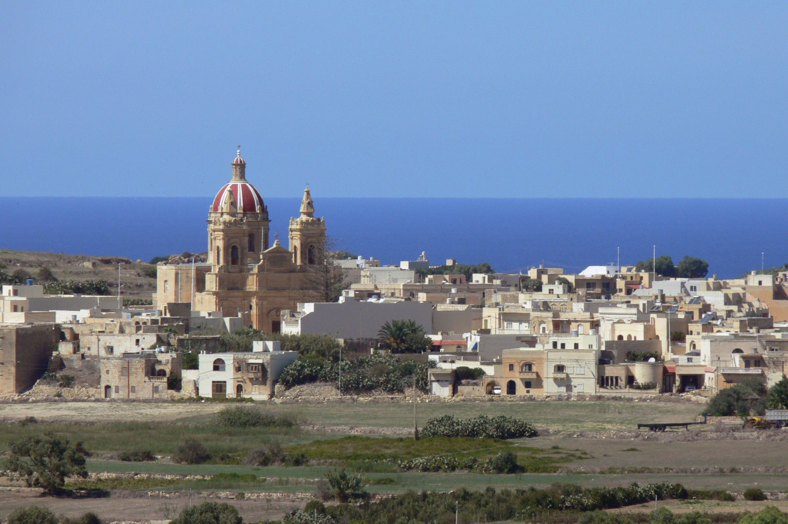 Għasri seen from the Citadel