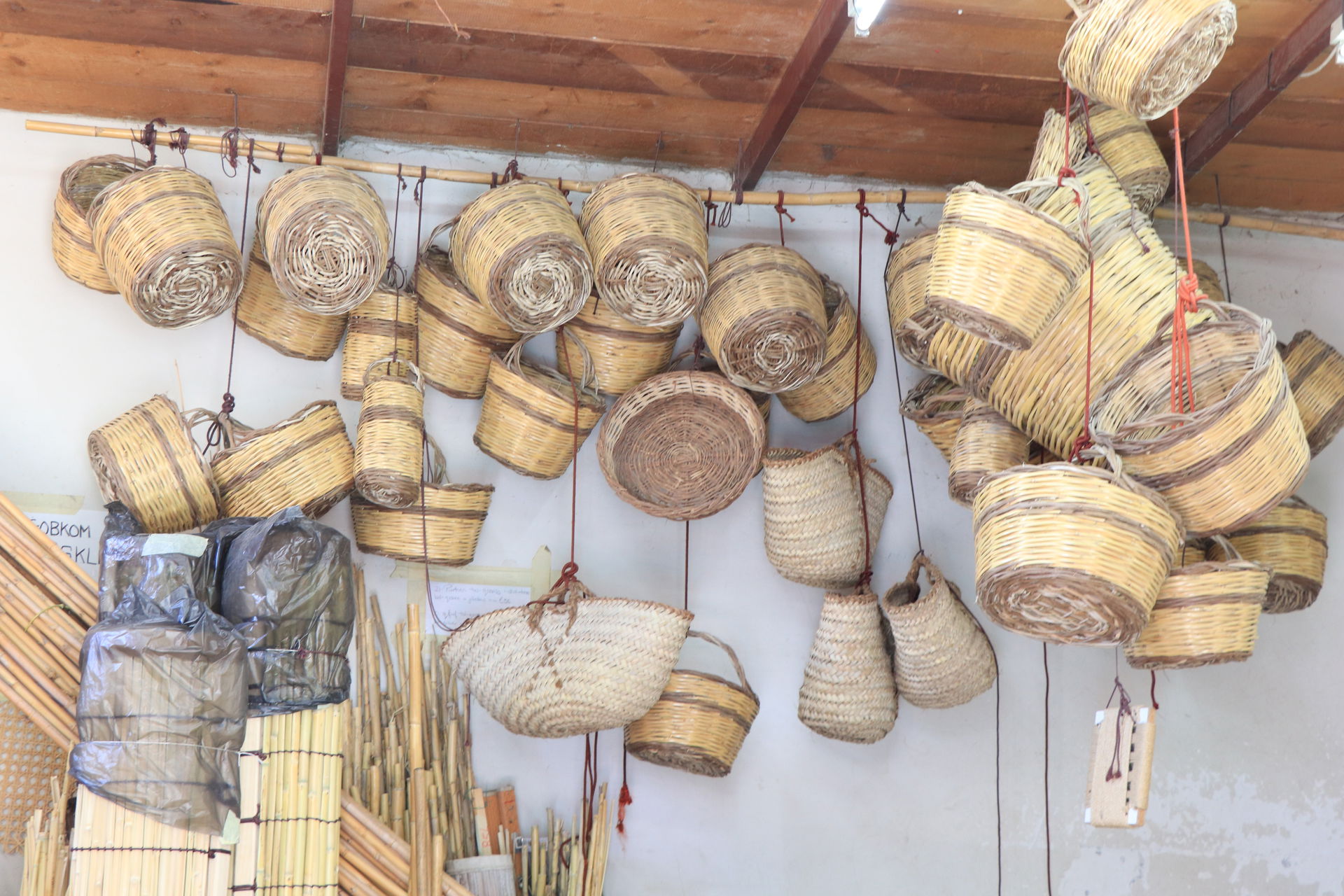 The traditional bamboo shop (Tal-Qasab) in Hamrun