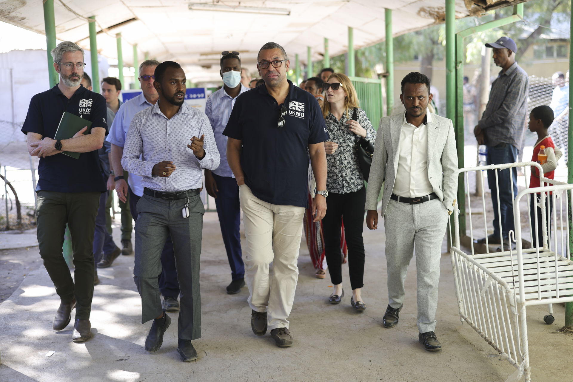 07/12/2022. Semera, Ethiopia. Foreign Secretary James Cleverly …