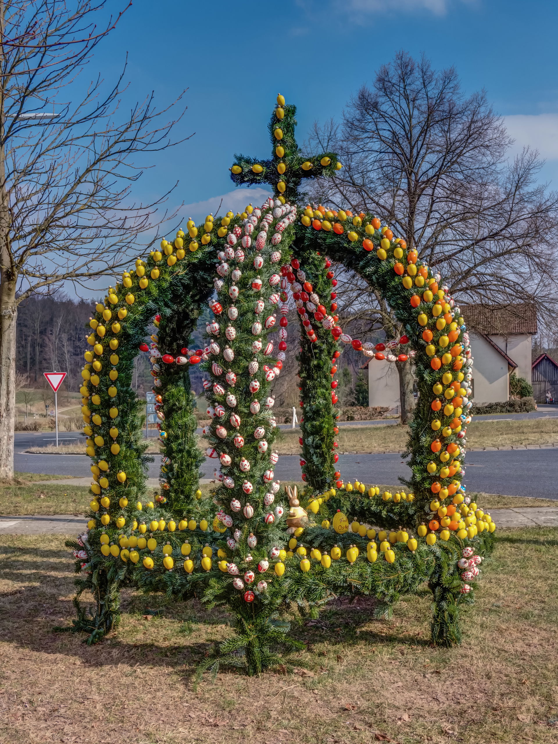 Easter fountain in Ilmenau(Geiselwind) 2013