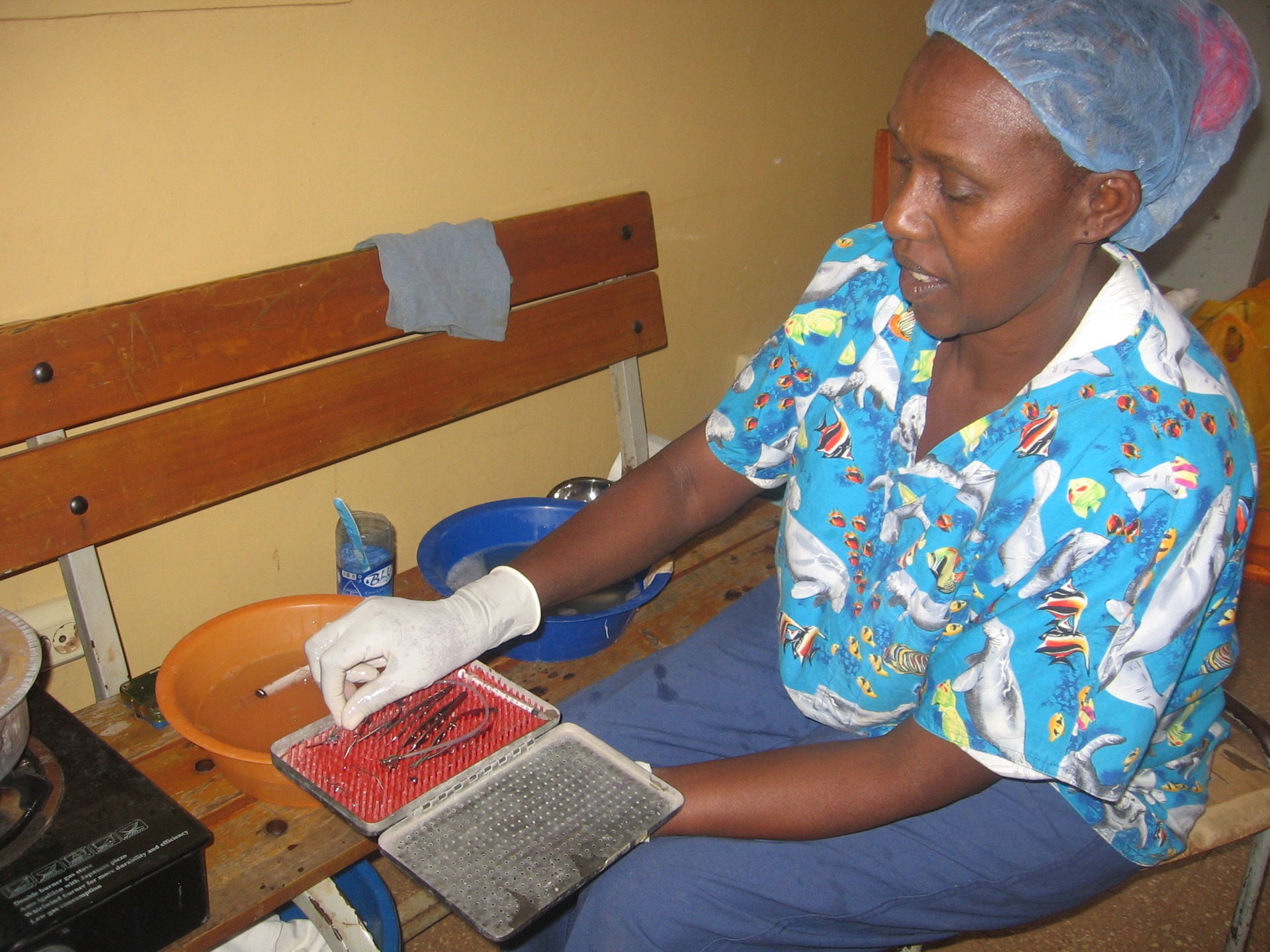 This is an image of "African people at work" from
