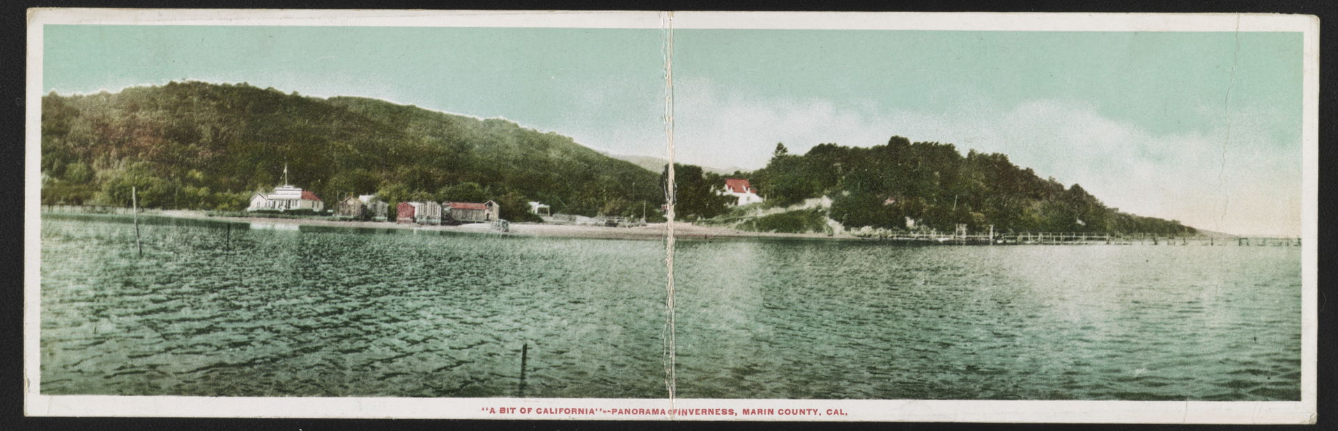 Title: A bit of California, panorama of Inverness, Marin County…