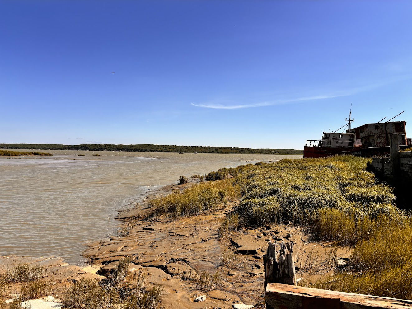 The Naknek River, at Naknek, AK