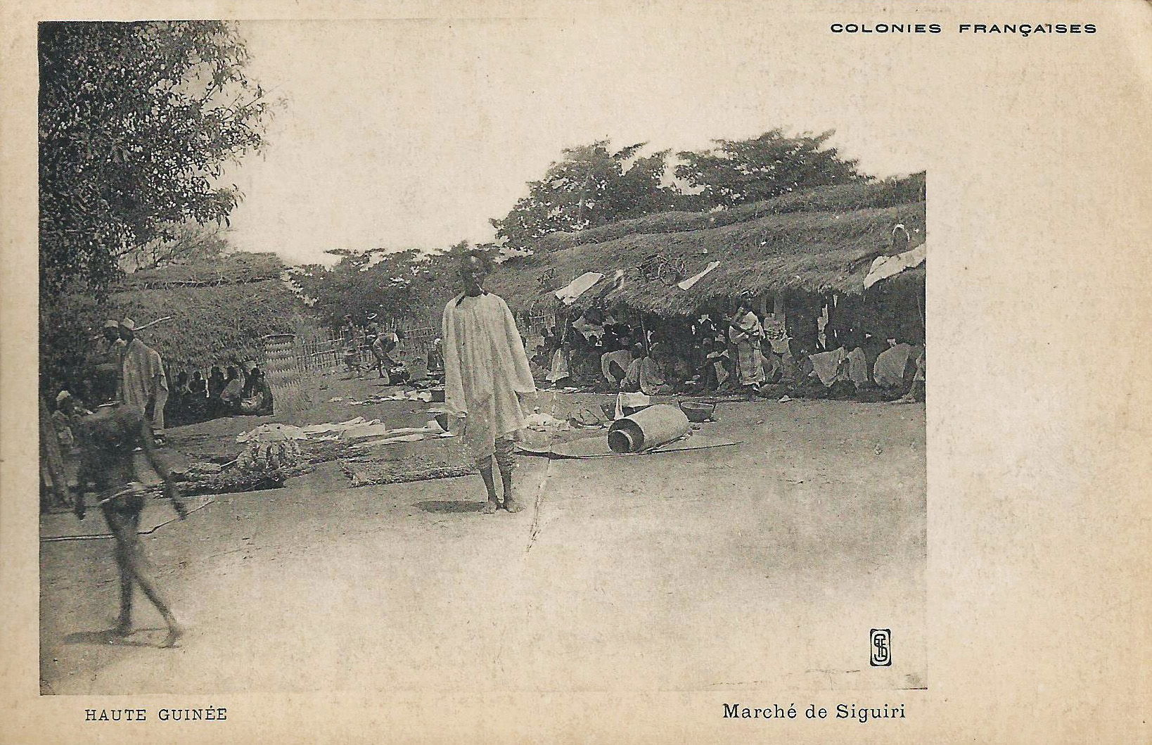 *Marché de Siguiri.
Logo SFE (Société française d'électrograph…