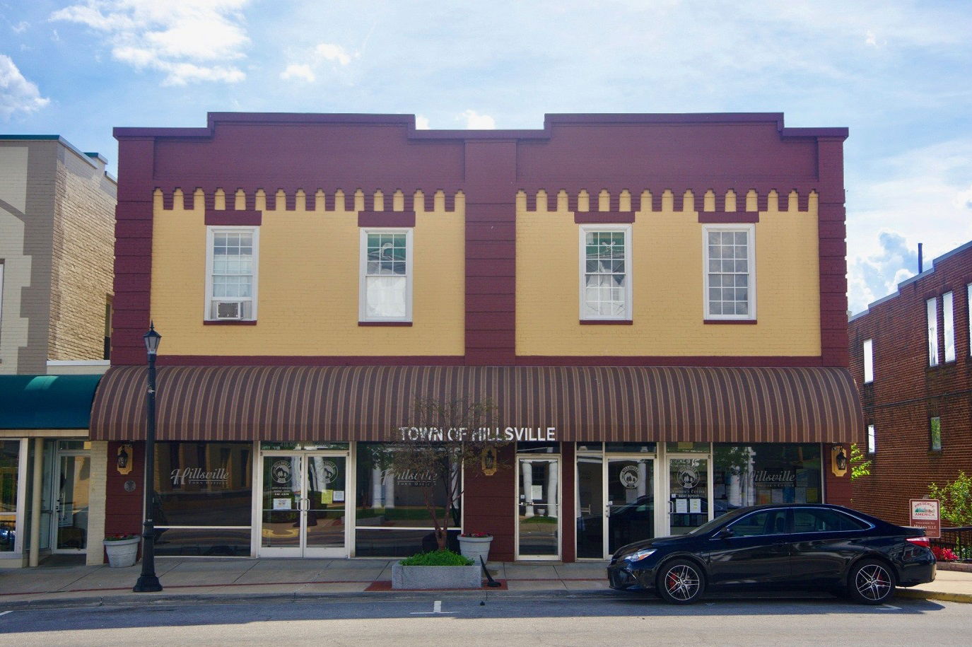 Town Hall in Hillsville, Virginia, United States.