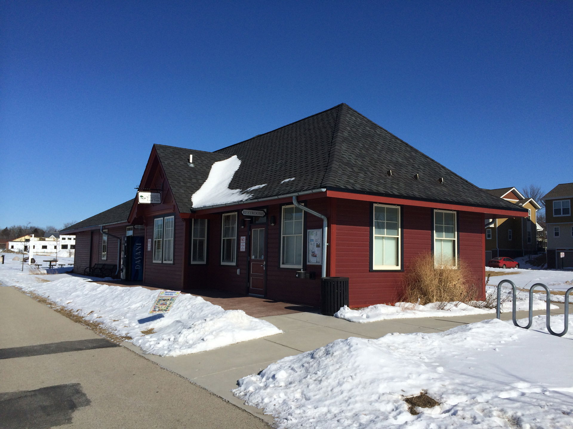 West Bend Chicago and North Western Depot Depot is now part of…