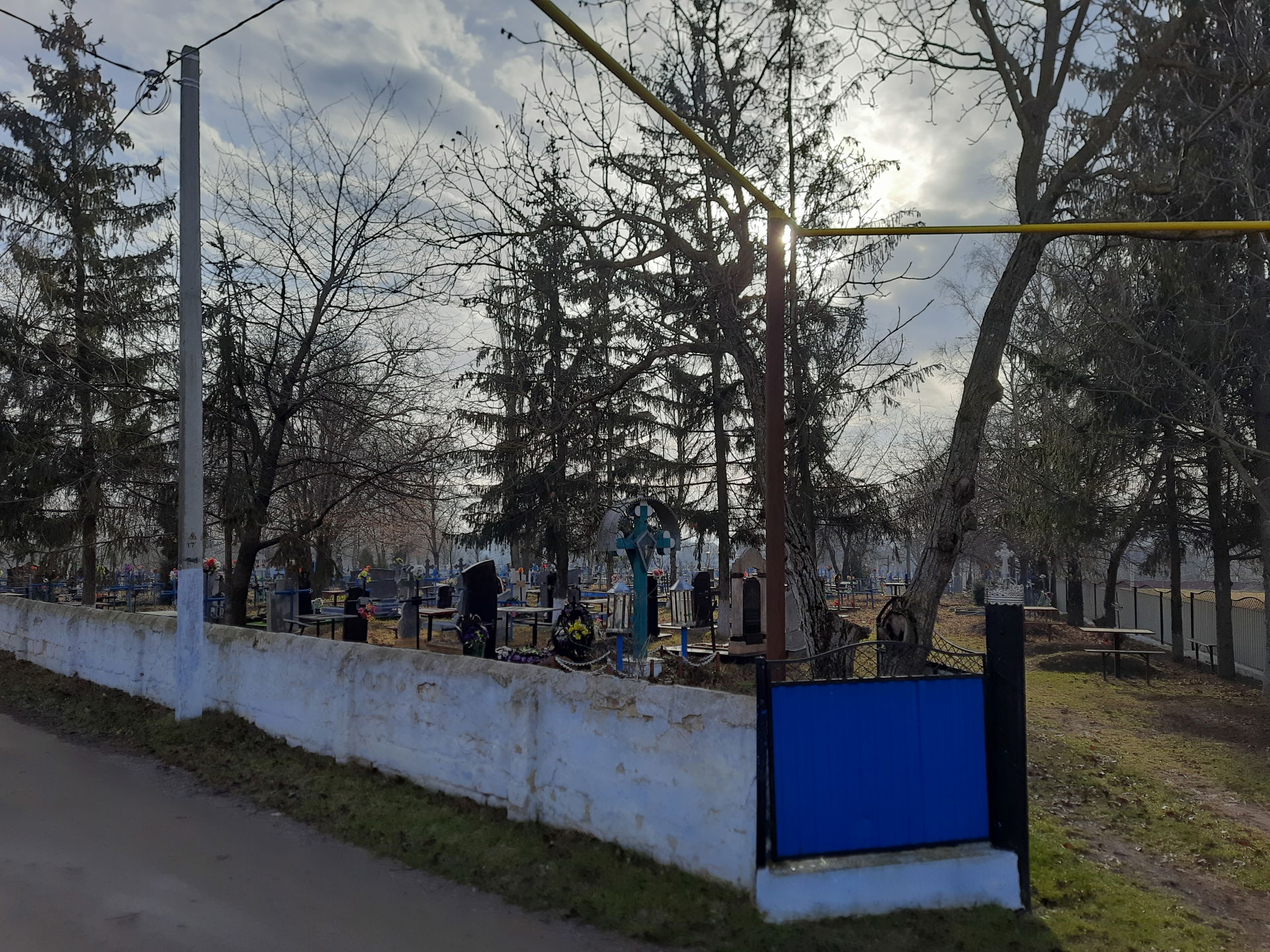 Cimitirul din satul Ocnița, raionul Ocnița, Repubica Moldova