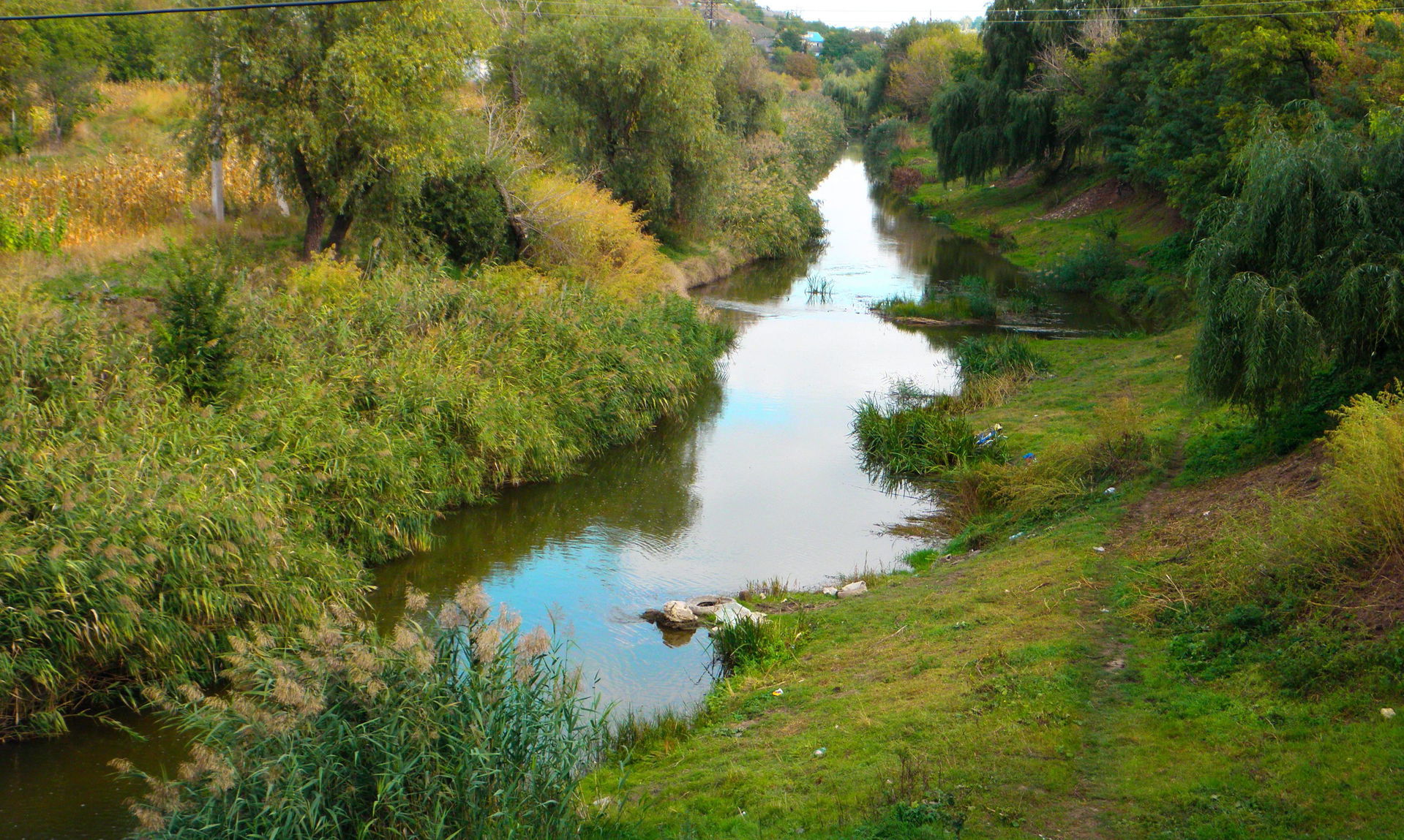 Răut River near Orhei. Md.
