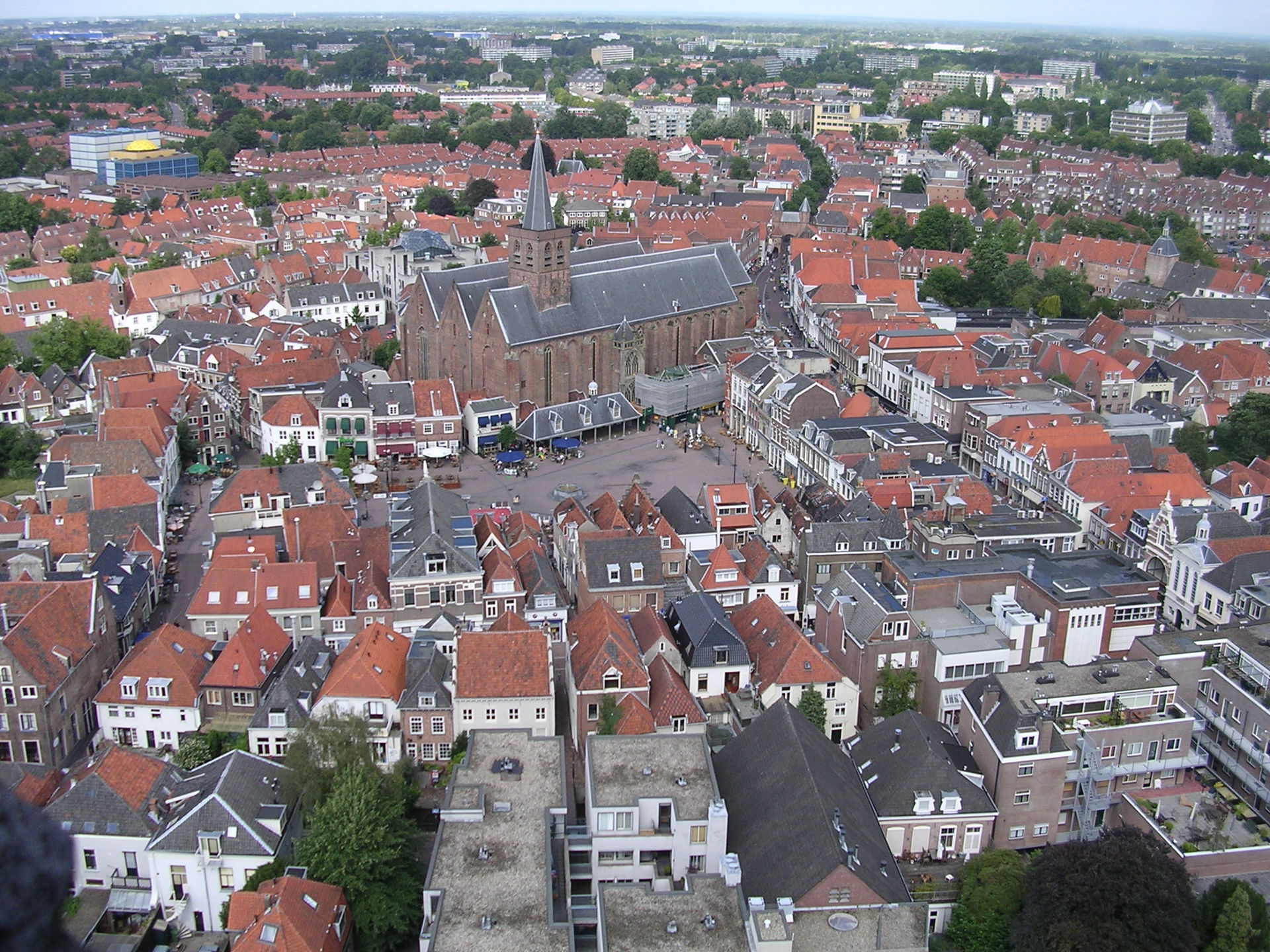 Sint-Joriskerk and suroundings in Amersfoort