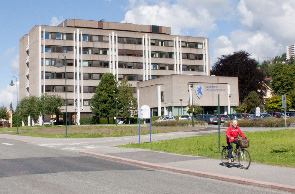 Fylkeshuset i Drammen 2013.