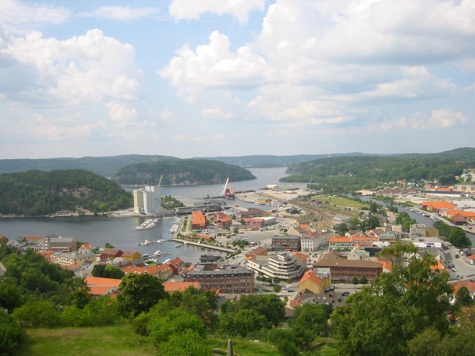 Halden fra Fredriksten Festning