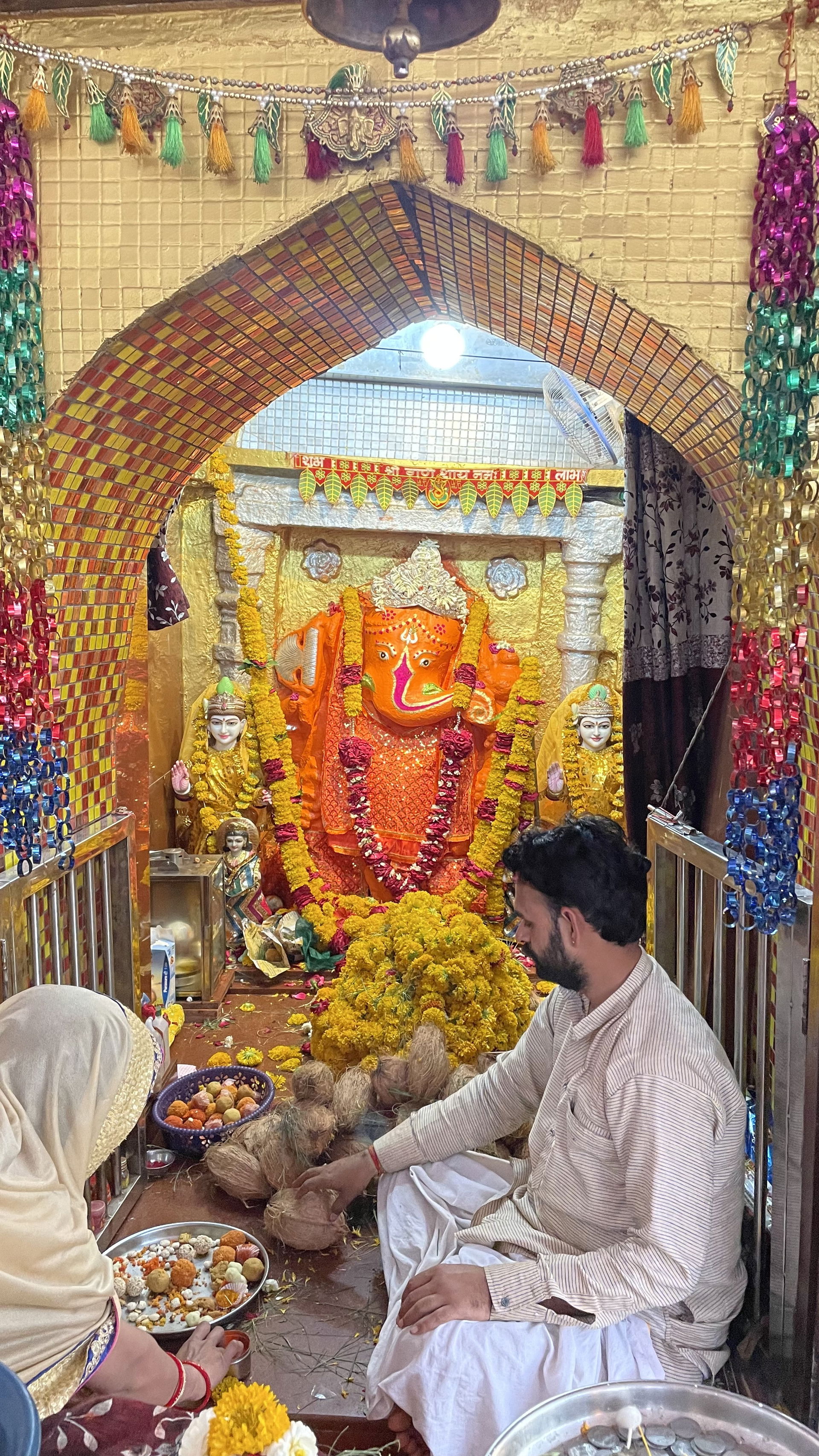 Idol of Ganesha from Ganesh Temple Nagda