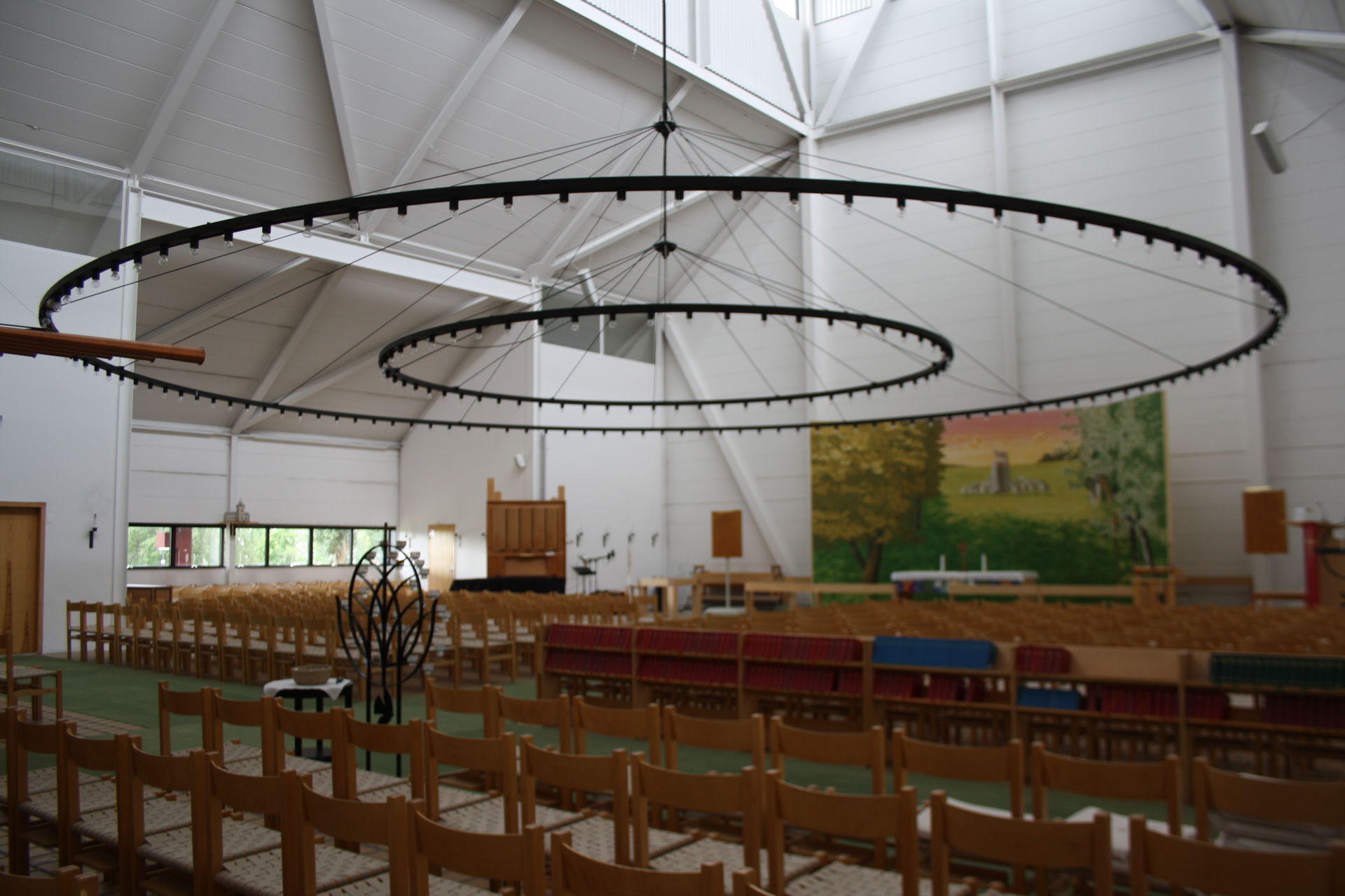 Haparanda kyrka, inomhus