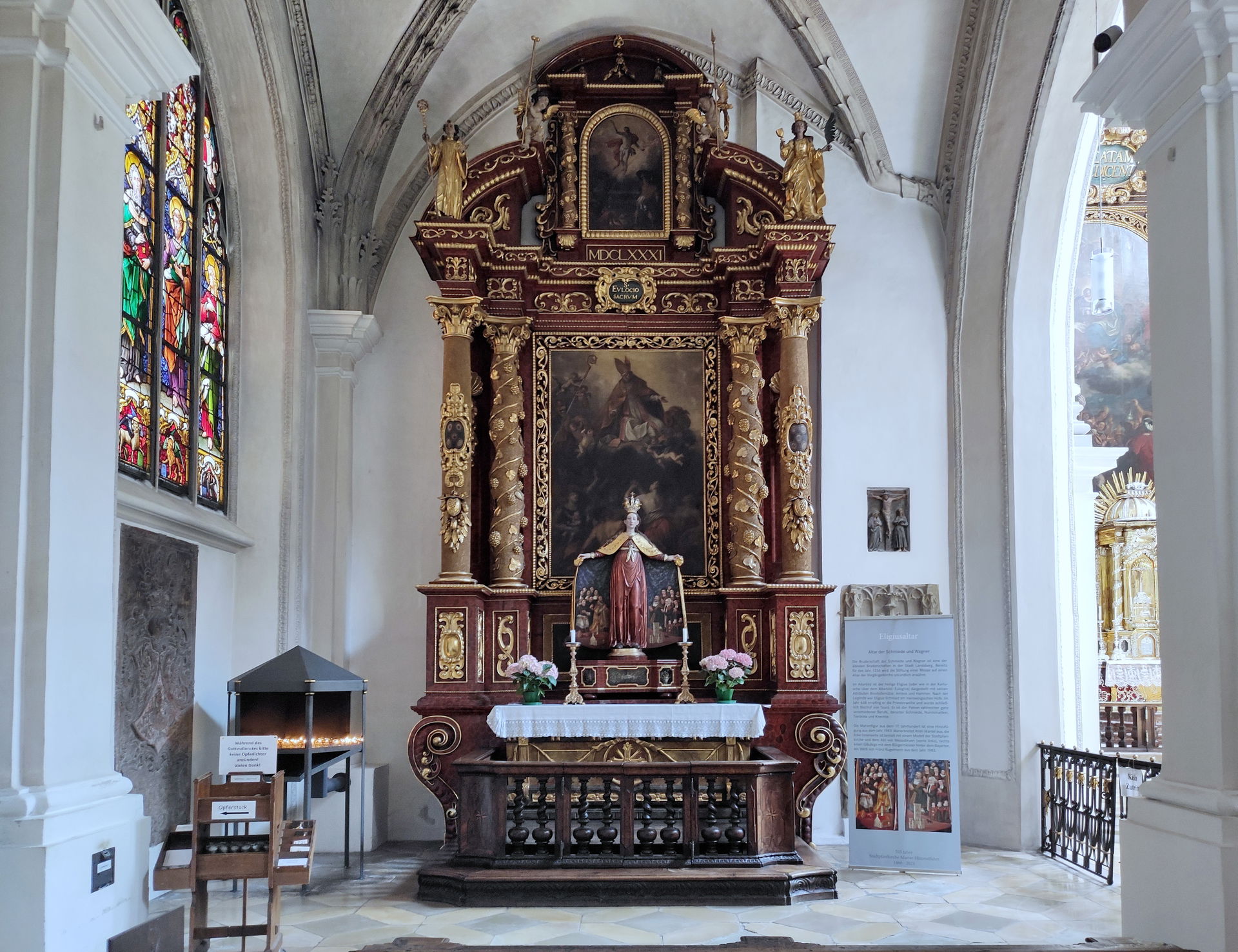 Mariä Himmelfahrt Landsberg am Lech Eligiusaltar