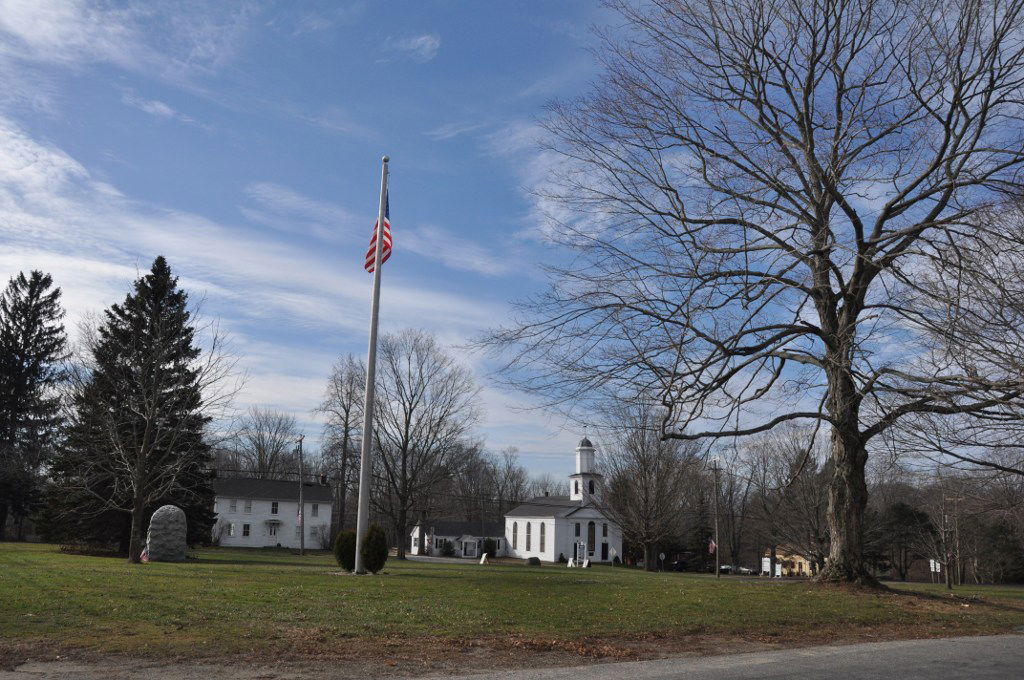 The Willington Common Historic District in Willington, Connecti…