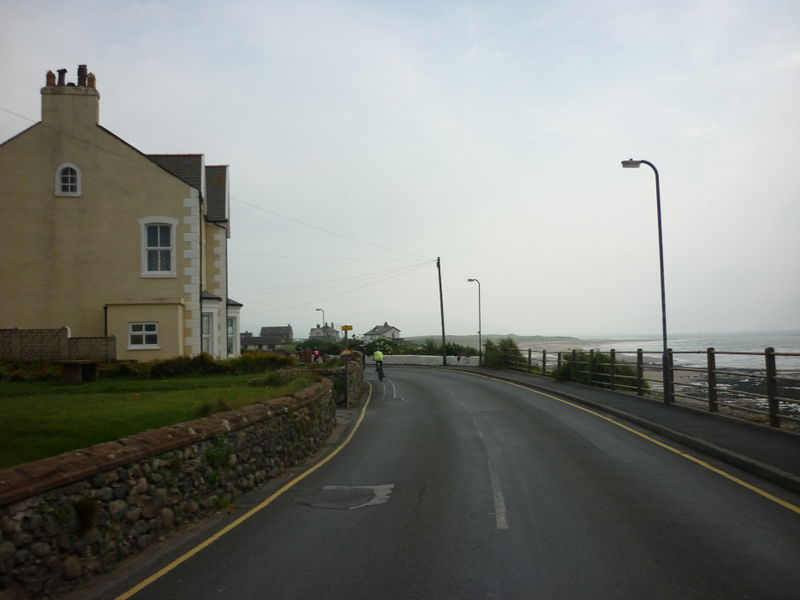 The seafront road at Seascale