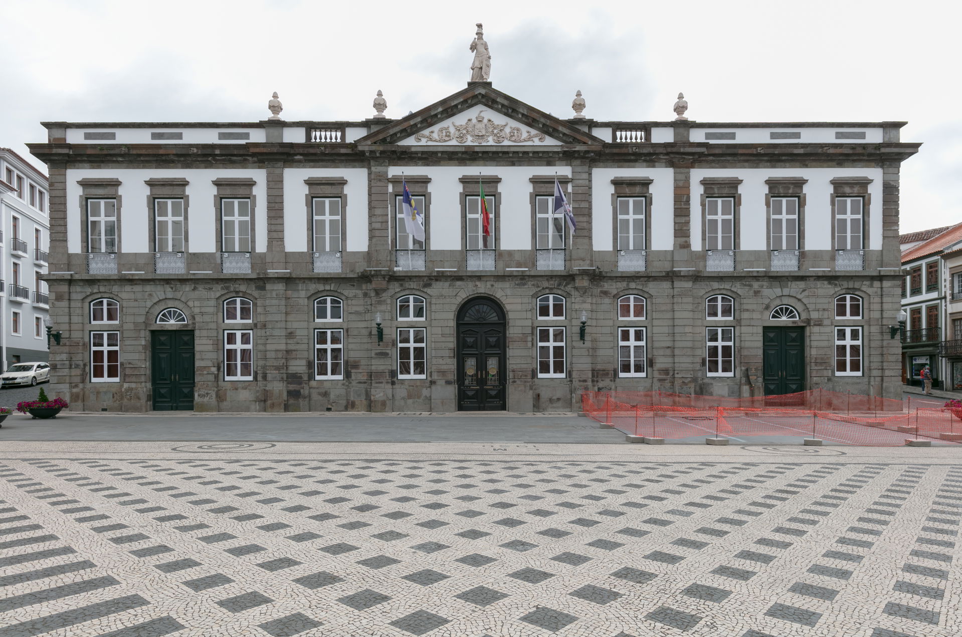 Town hall, Angra do Heroísmo, Terceira Island, Azores, Portugal