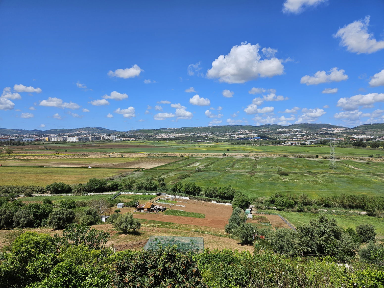 Vista da Planície de Loures, a partir da Rua Cmte. Ramiro Corre…