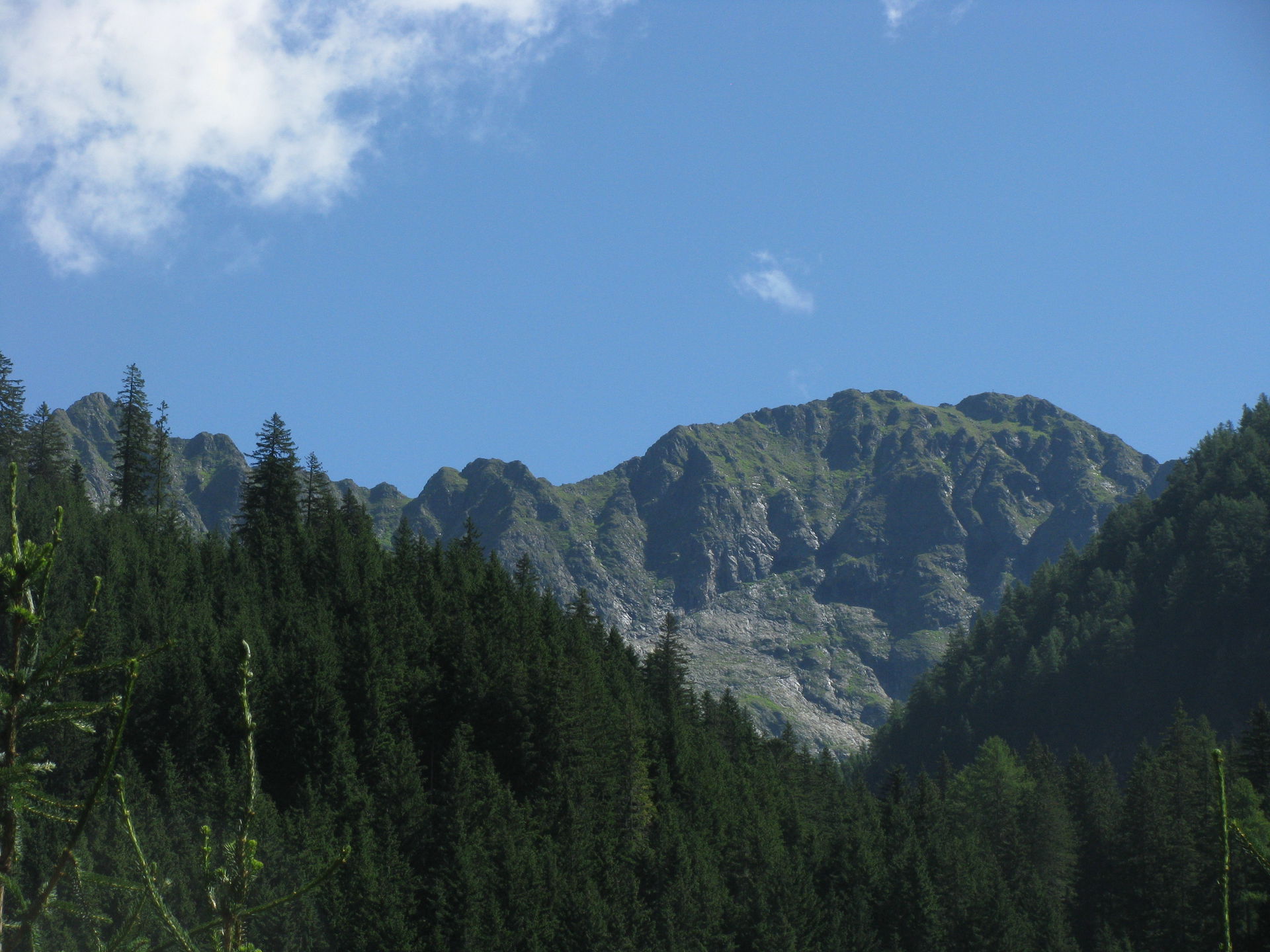 Blick aus dem Lessachtal (Lungau) nach Osten auf das Steirische…
