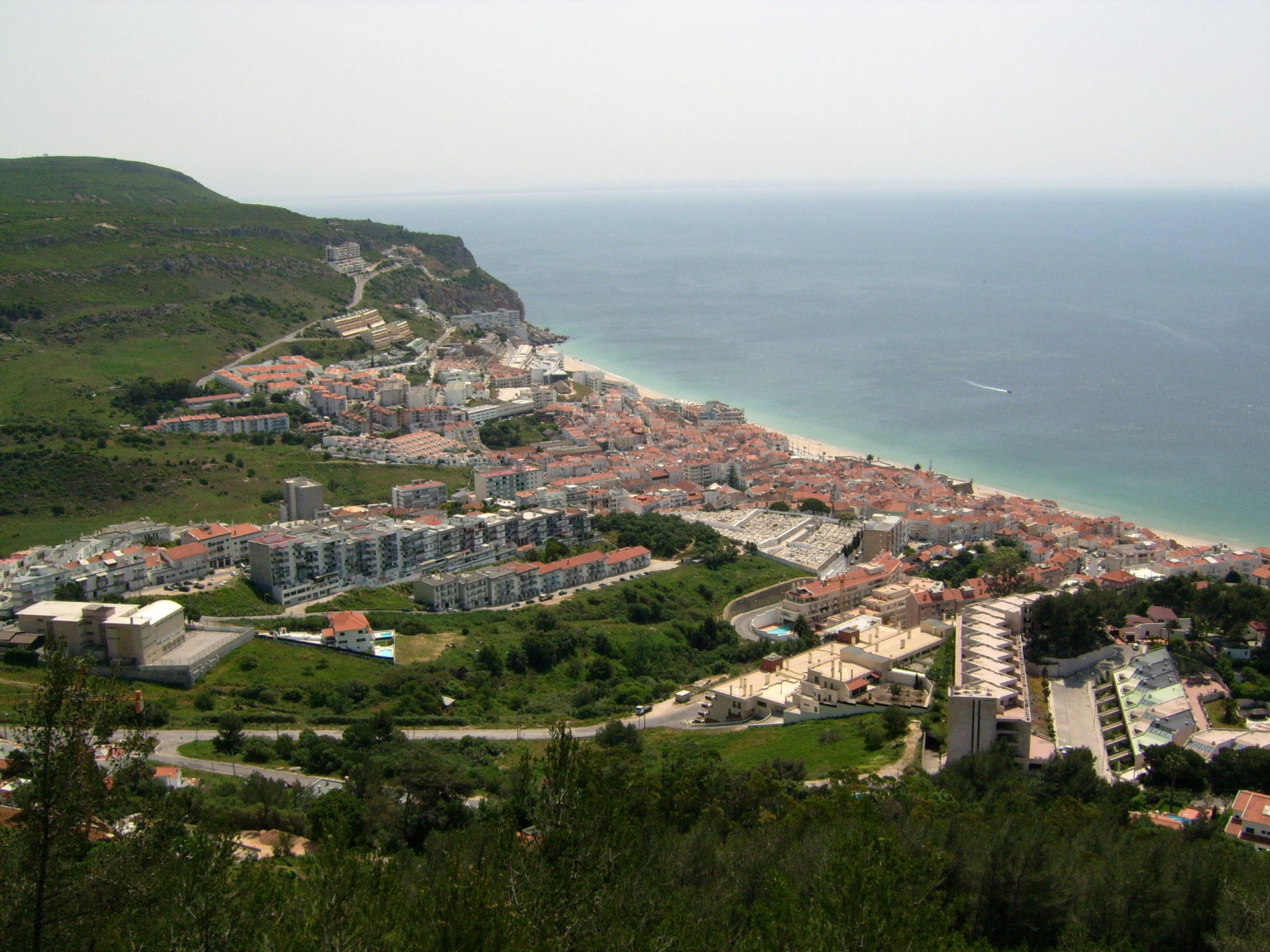 General sight of Sesimbra - Portugal