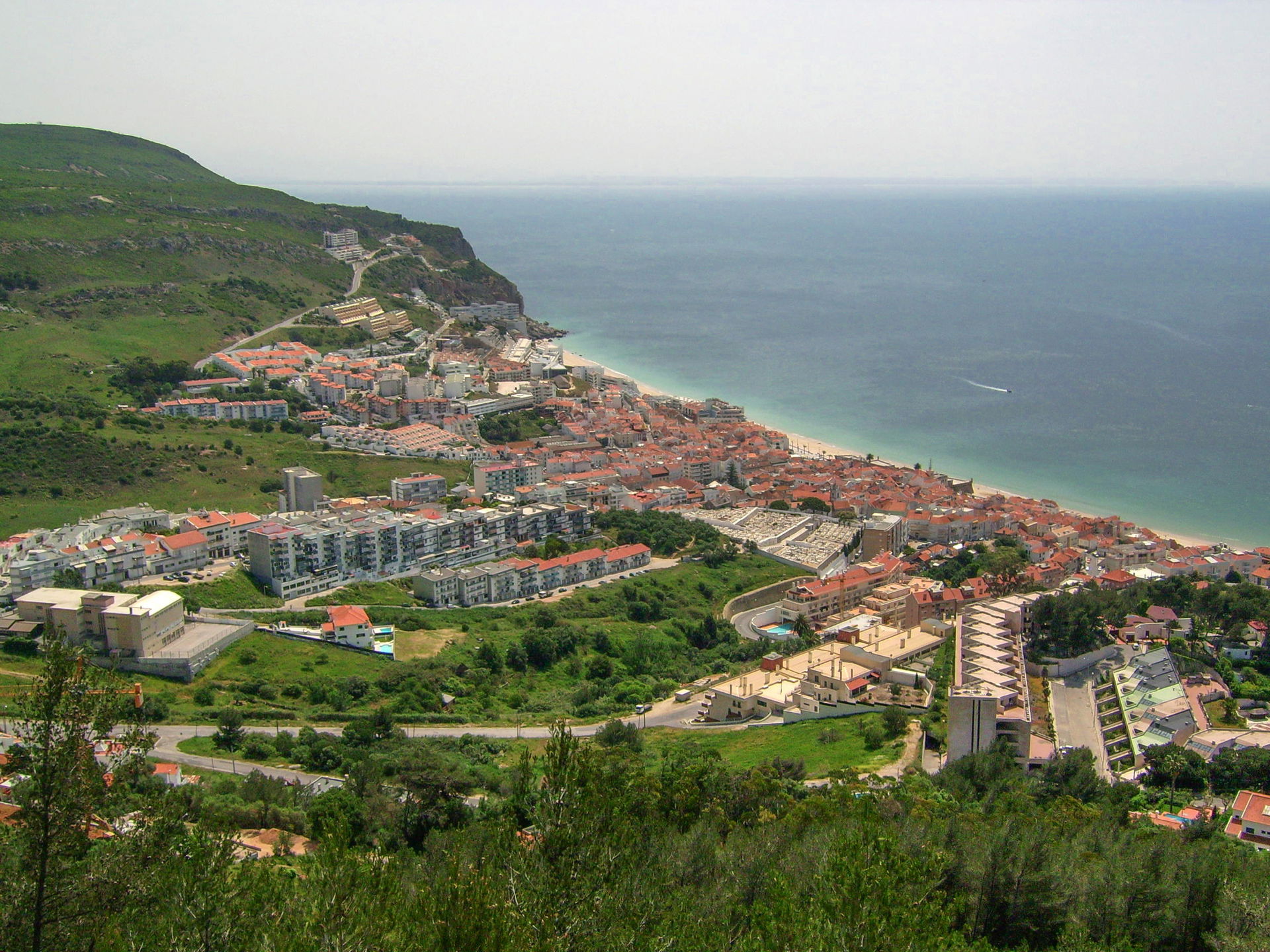 General sight of Sesimbra - Portugal