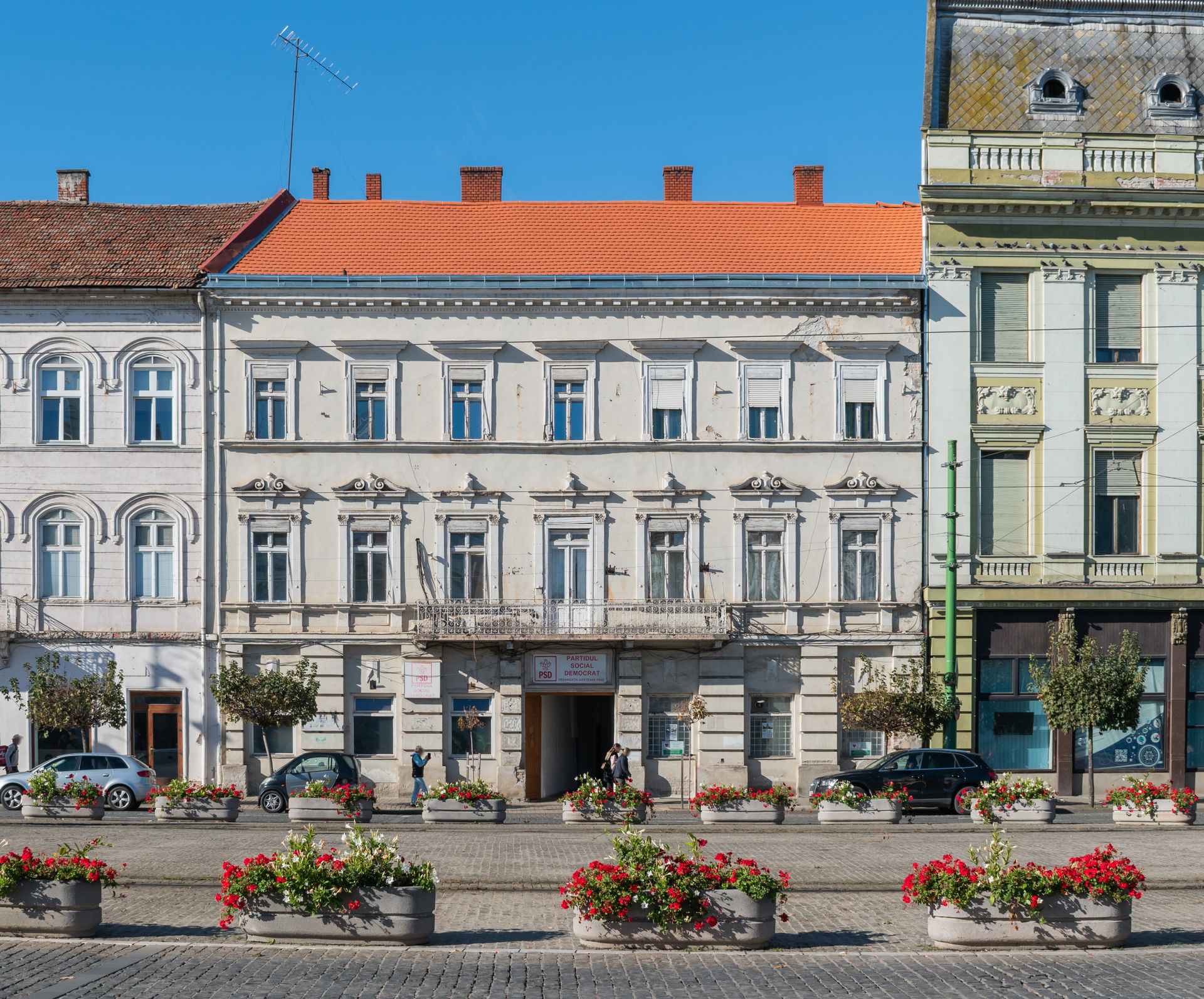 Building at Bulevardul Revoluției 74 in Arad, Arad County, Roma…