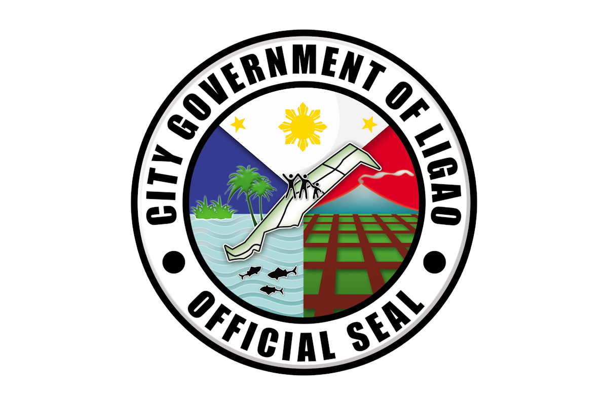 Flag of Ligao, Albay