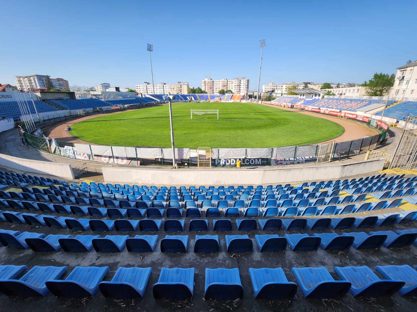 Municipal Stadium in Botoșani, Romania