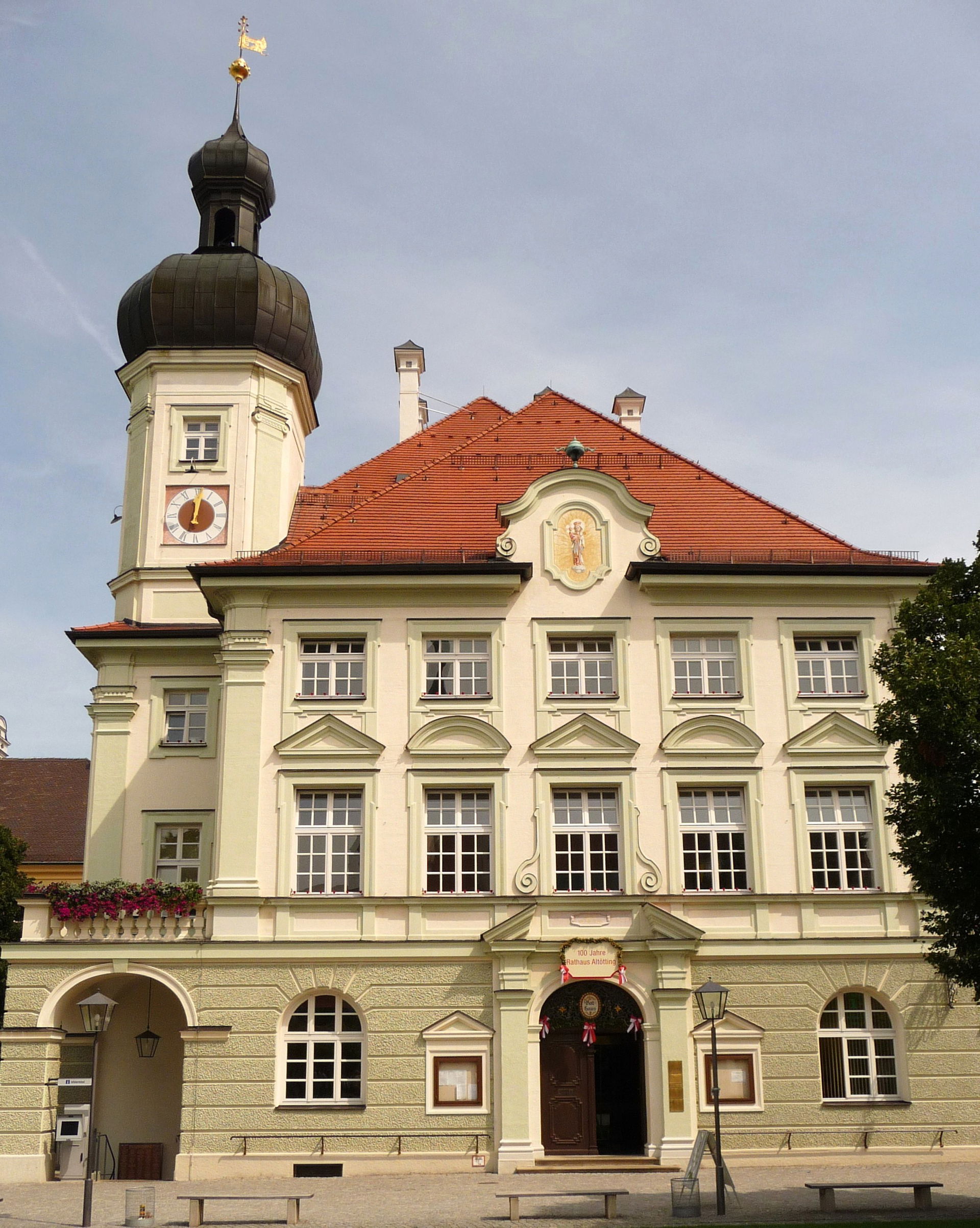 Das Rathaus von Altötting