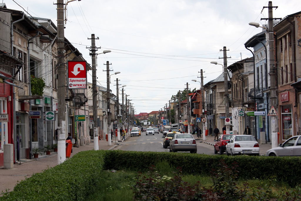 Garii street in Giurgiu