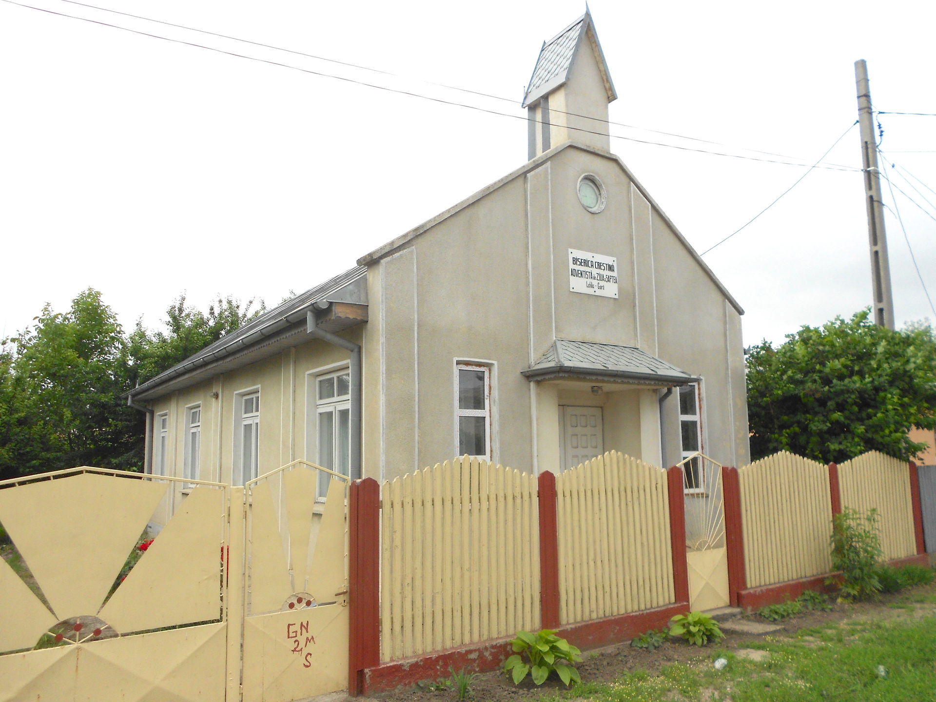 The Seventh Day Adventist church in the town of Lehliu-Gară, Ro…