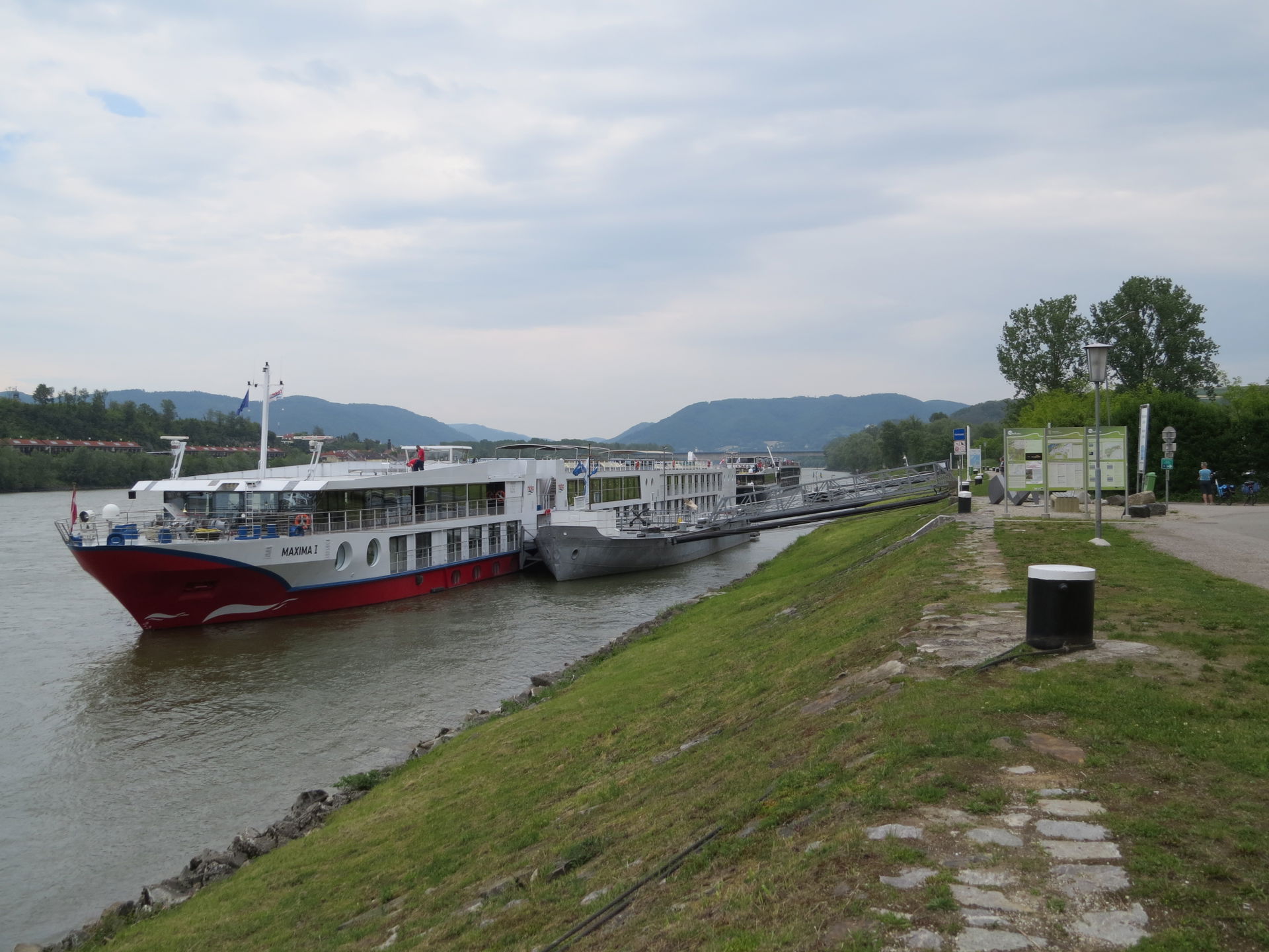 MS Maxima from Nicko Cruises at Hafen Melk, Austria
