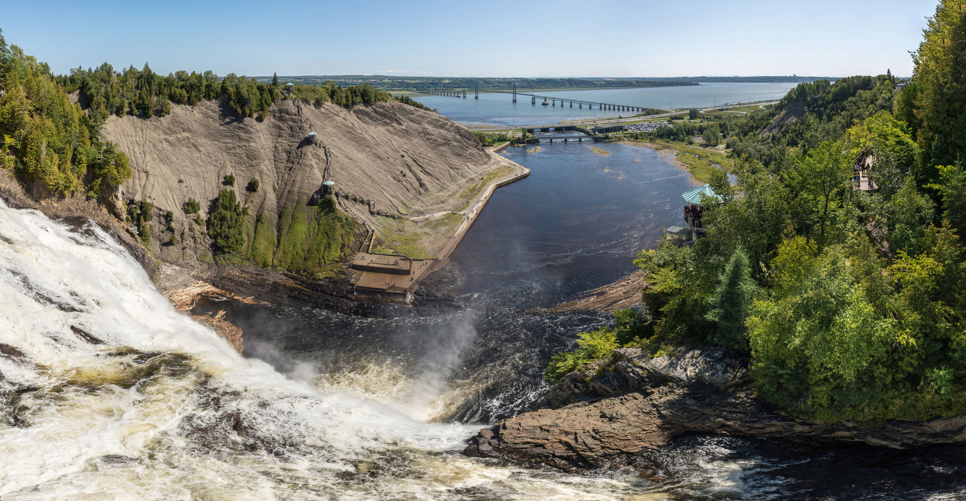 Montmorency waterfall, Québec, Québec