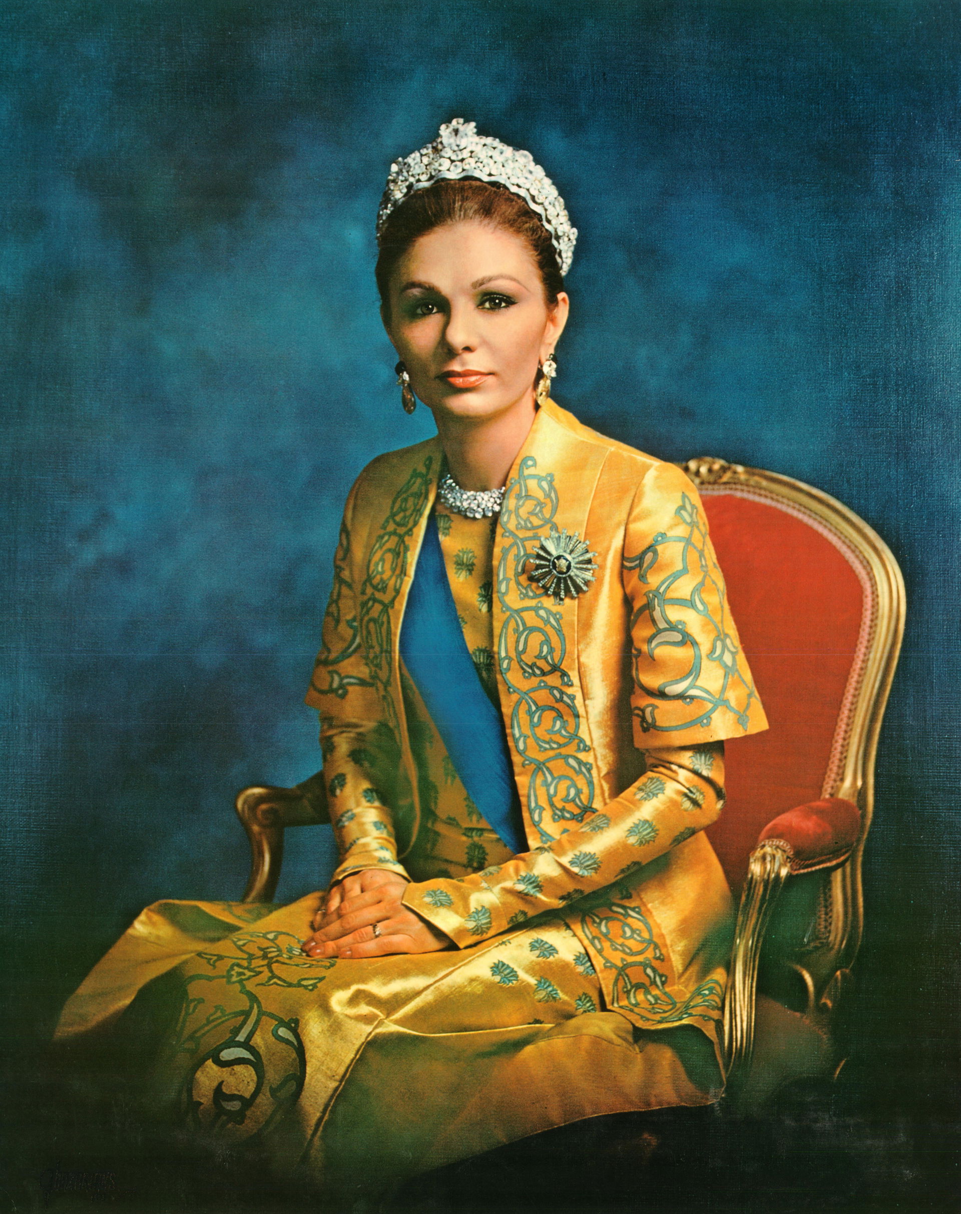 Farah Pahlavi- former Queen (Shahbanu) of Iran