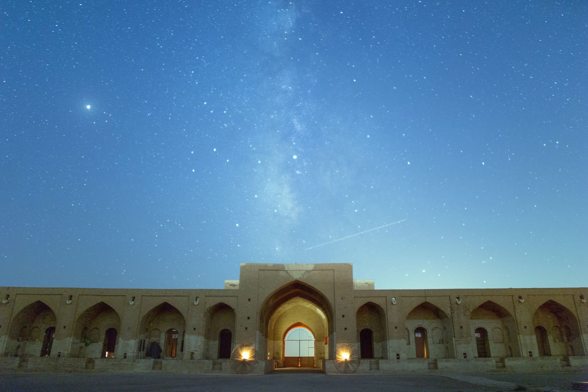 This is a photo of a monument in Iran identified by the ID