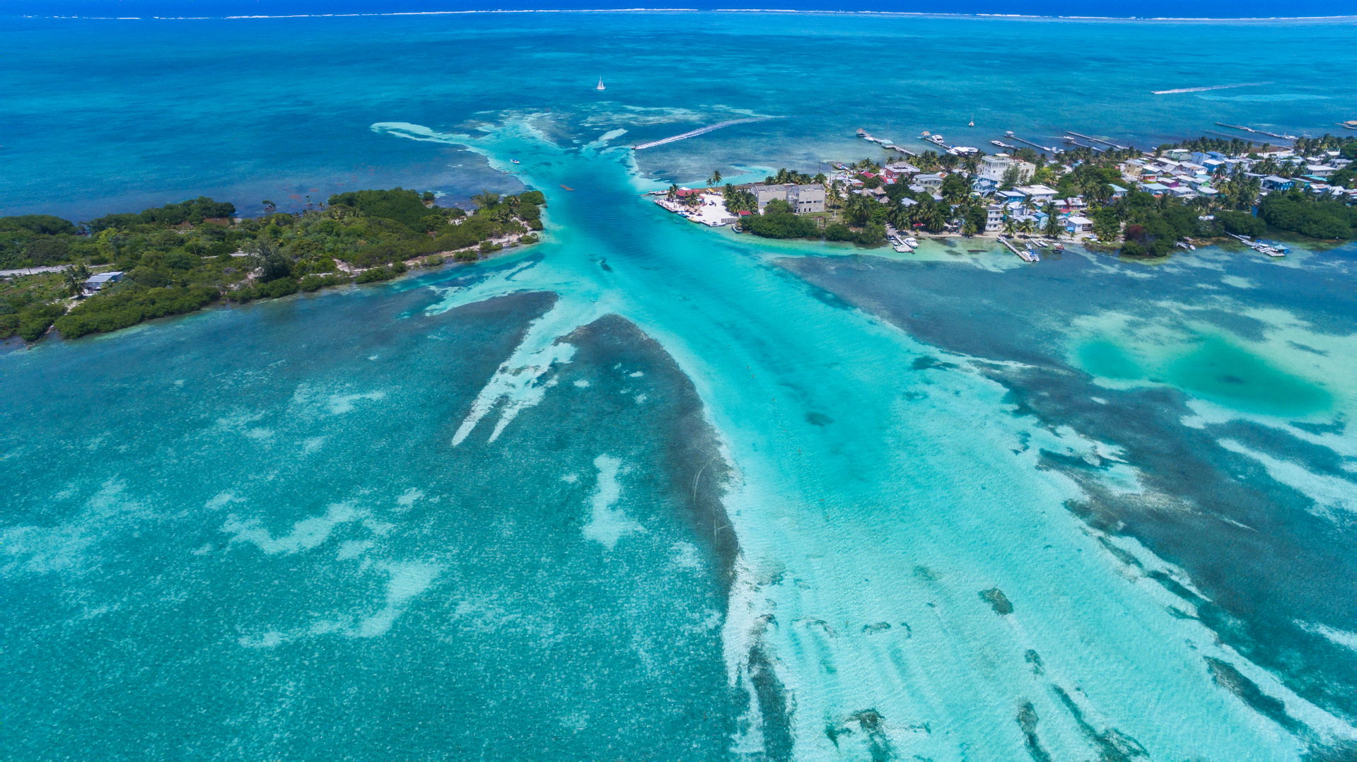 Caye Caulker is located in the beautiful world heritage Belize …