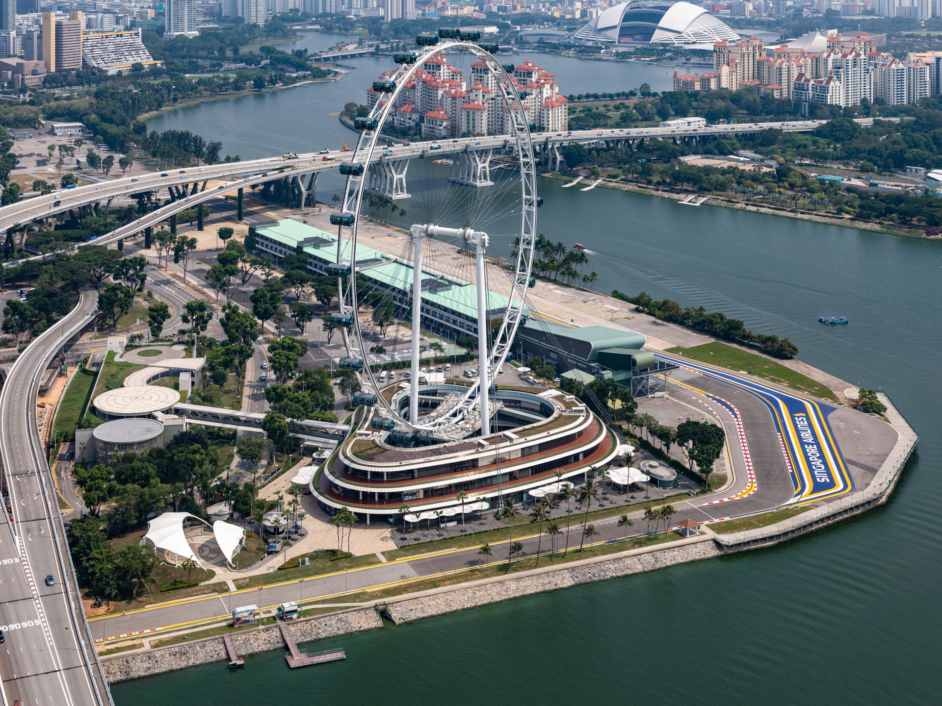 Singapore Flyer, SingaporeNote: The photo was taken from the ob…