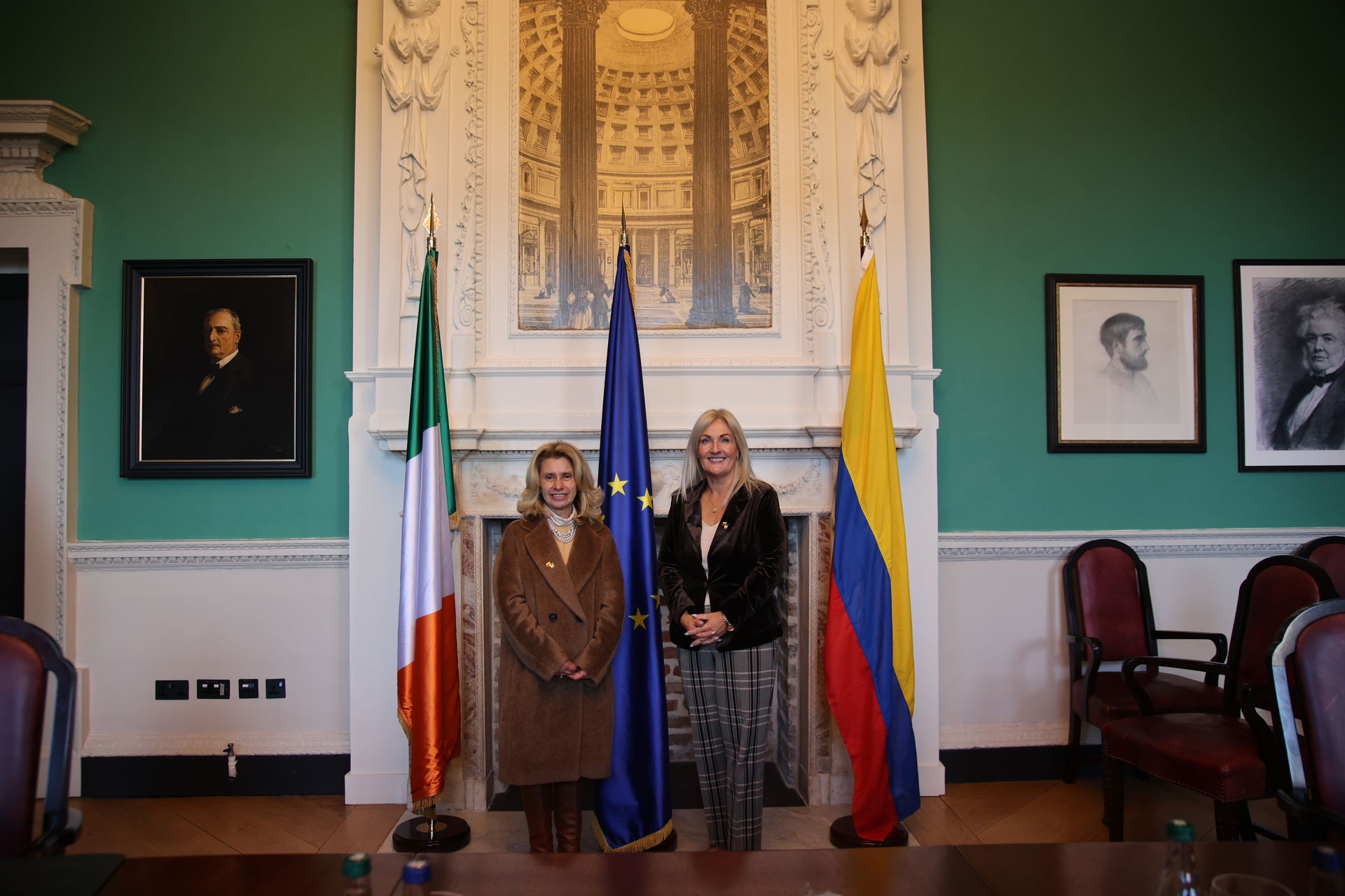 Today in Leinster House, the Ceann Comhairle, Verona Murphy TD,…