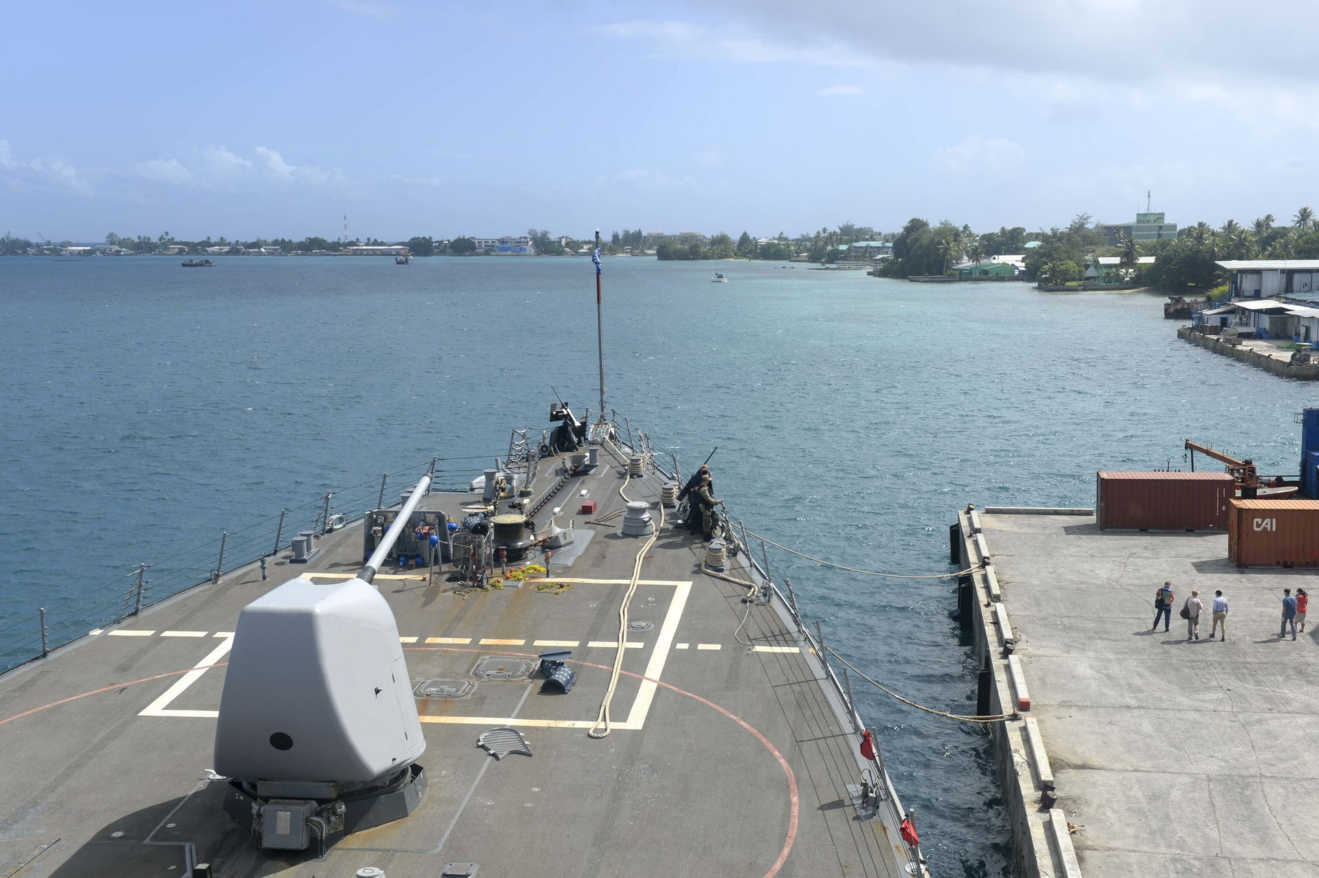 MAJURO, Marshall Islands (Jan. 7, 2021) The Arleigh Burke-class…