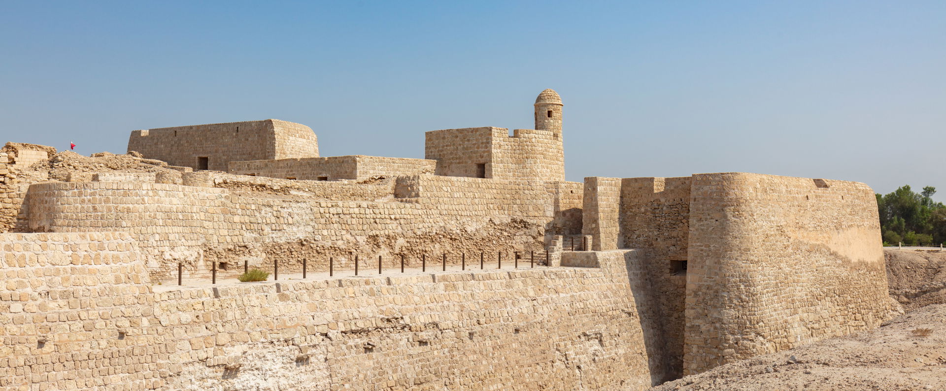 Qal'at al-Bahrain, Karbabad, Bahrain. The archaeological site, …