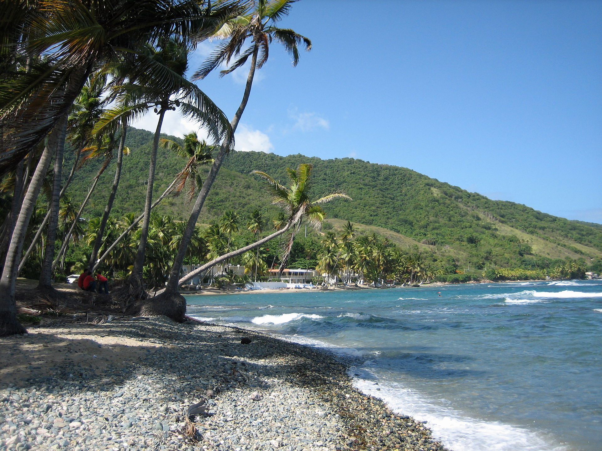 Coast scene in Patillas, Puerto Rico