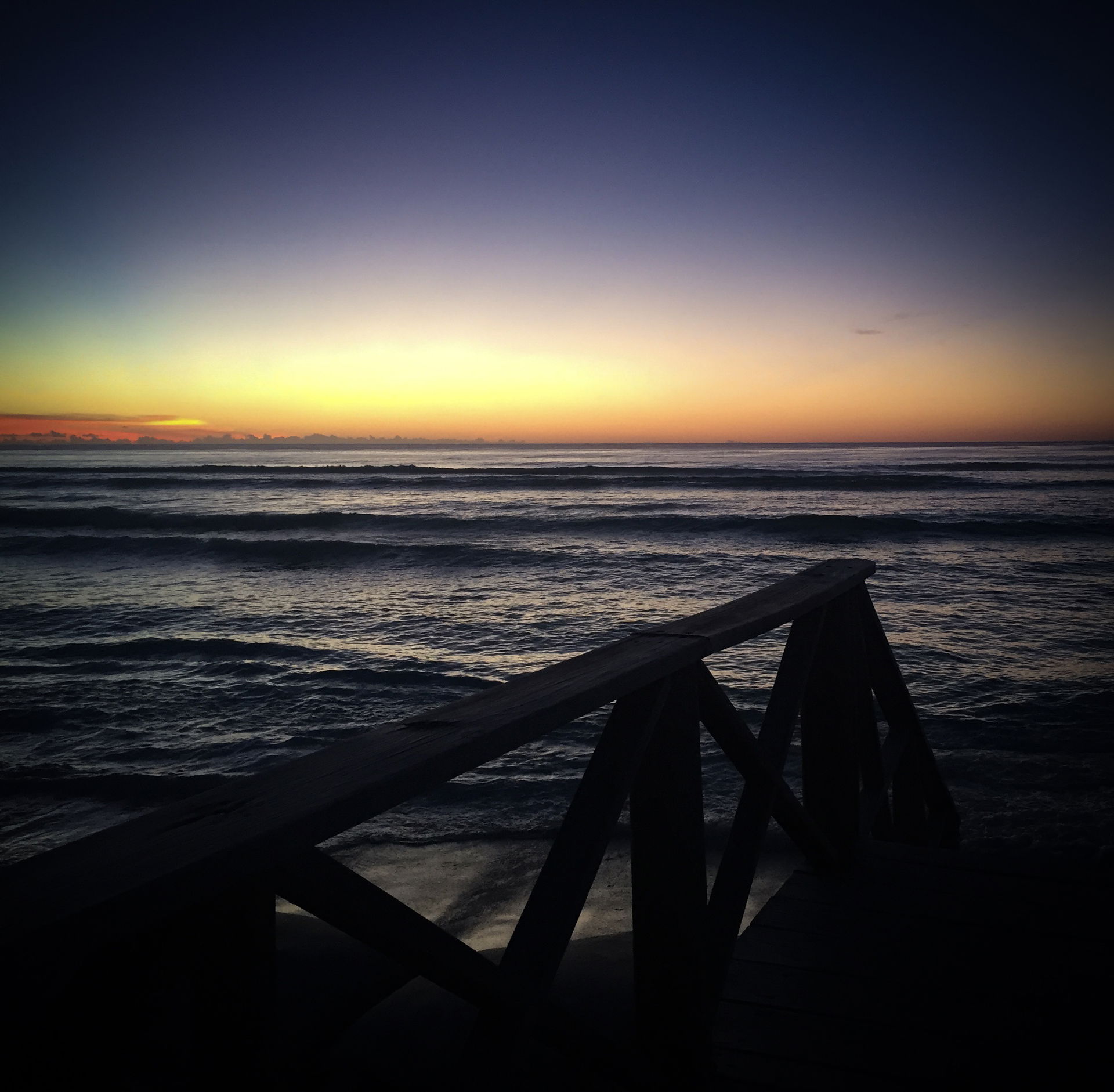 Sunset in the Cocos (Keeling) Islands
