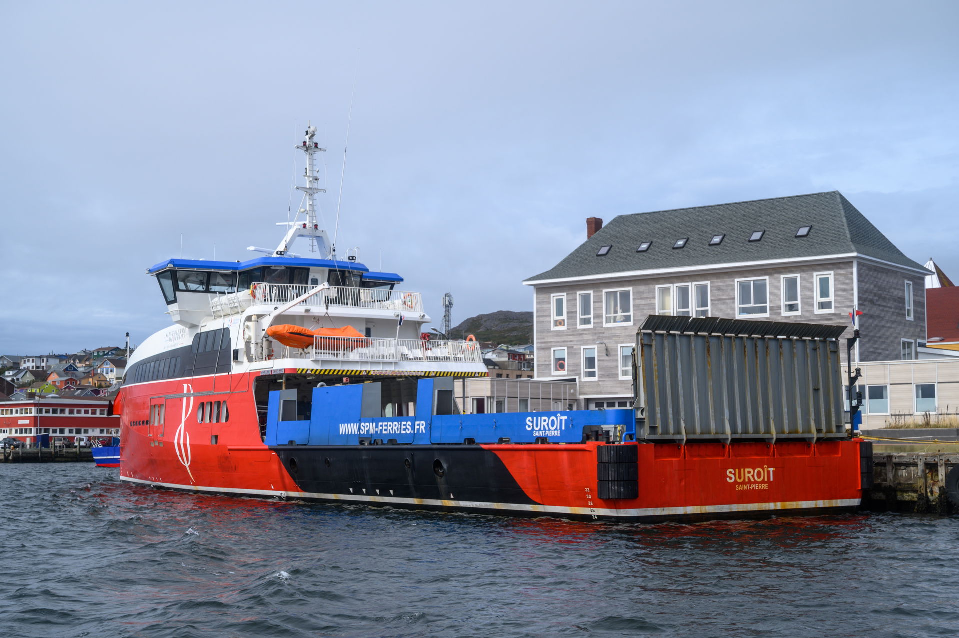 High speed ROPAX ferry SUROIT (SUROÎT) – IMO 9803261, MMSI 2280…