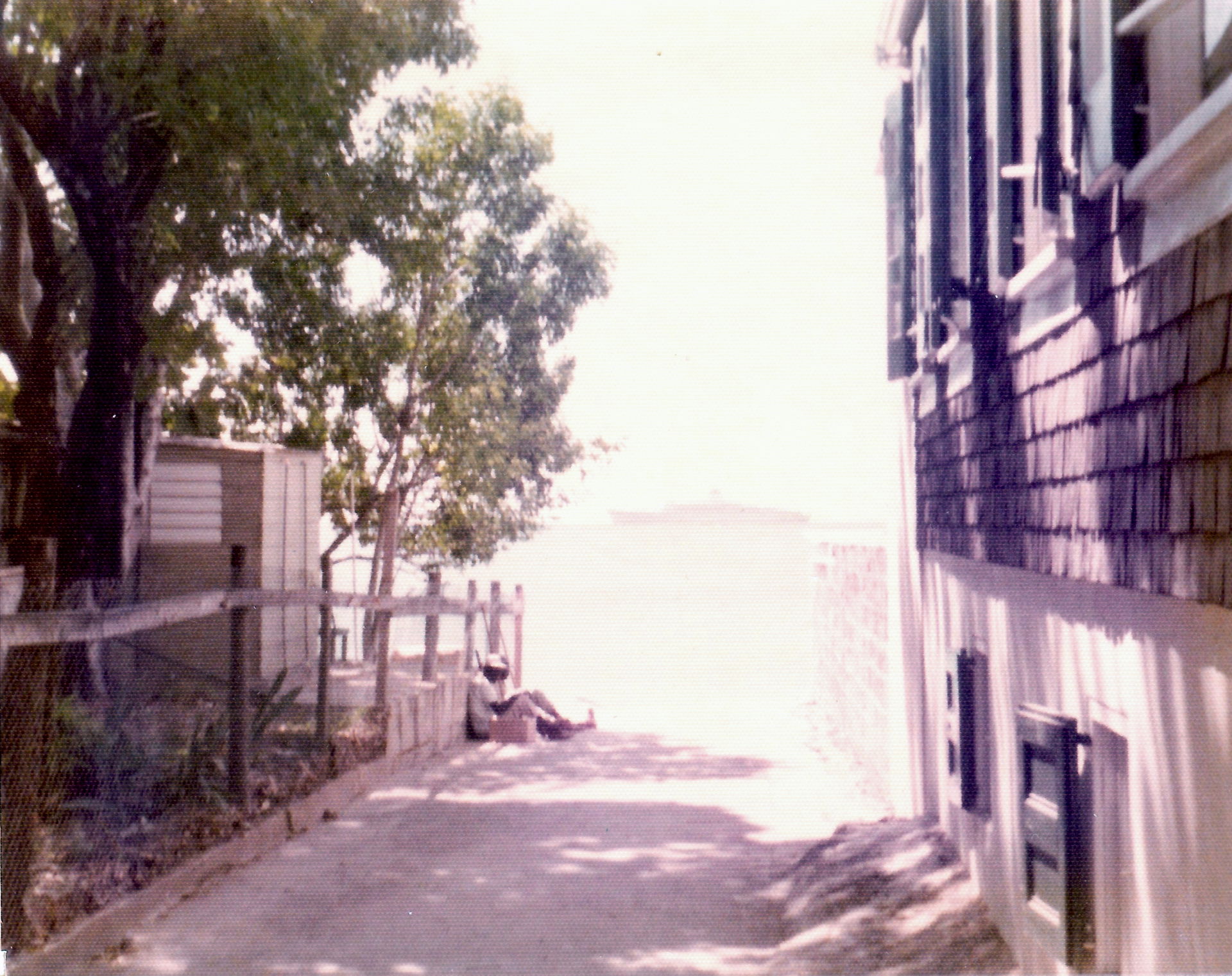 Visiting Sint Maarten from cruise ship stop in February 1975