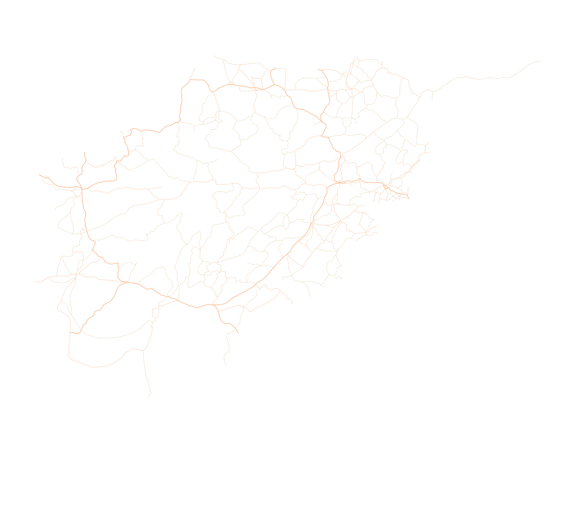 Transparent roadmap of Afghanistan intended for use on the Tali…