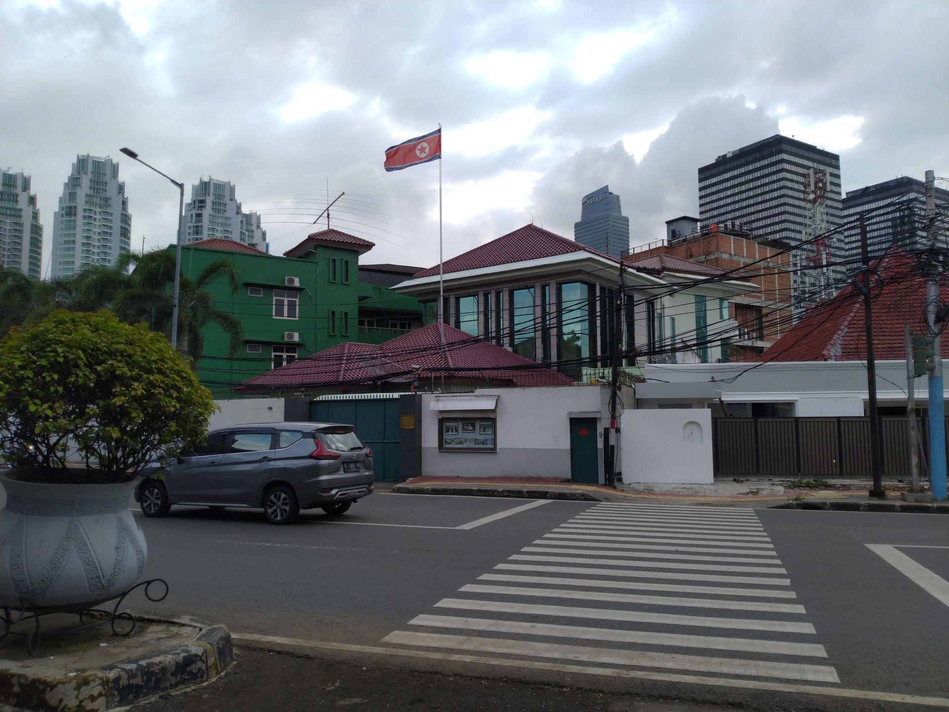 This is an embassy office of Democratic Peoples Republic of Kor…